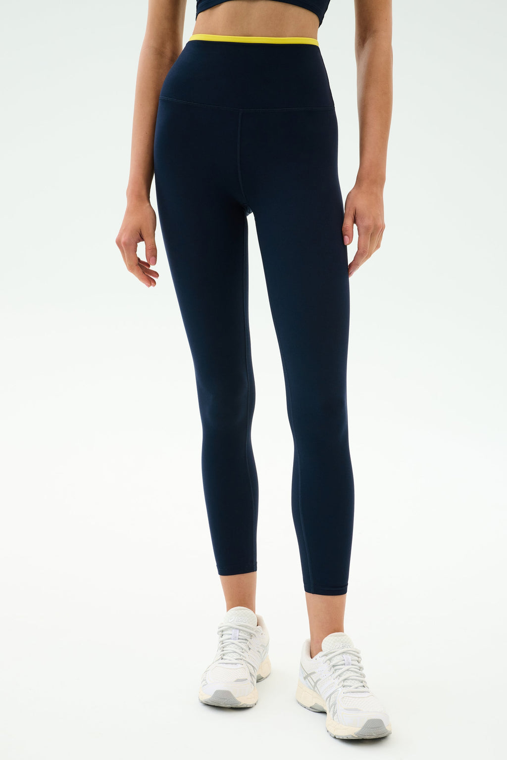 Dual High Waist Airweight 7/8 - Indigo/Ray