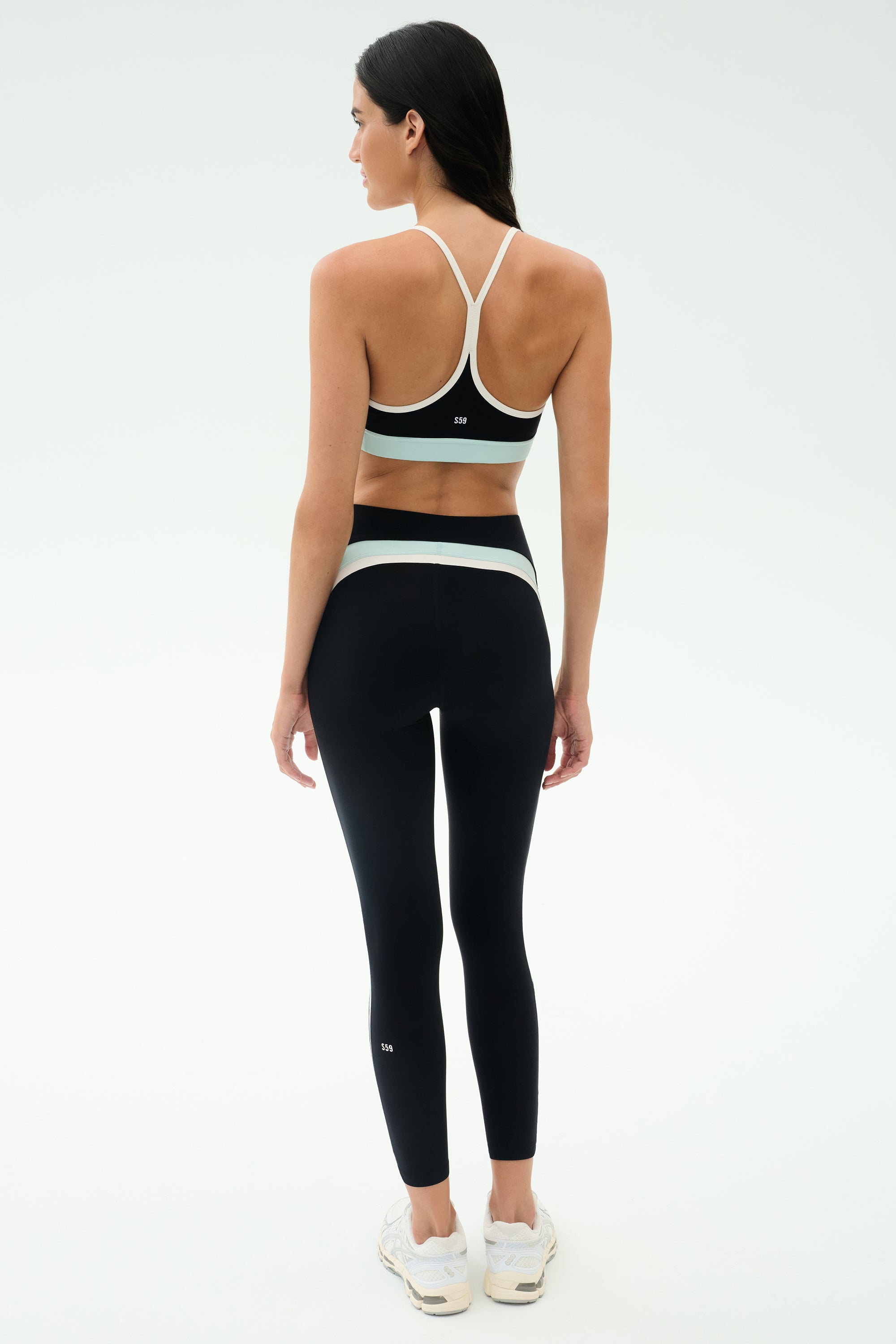 Emerson Airweight Bra - Black/Ice
