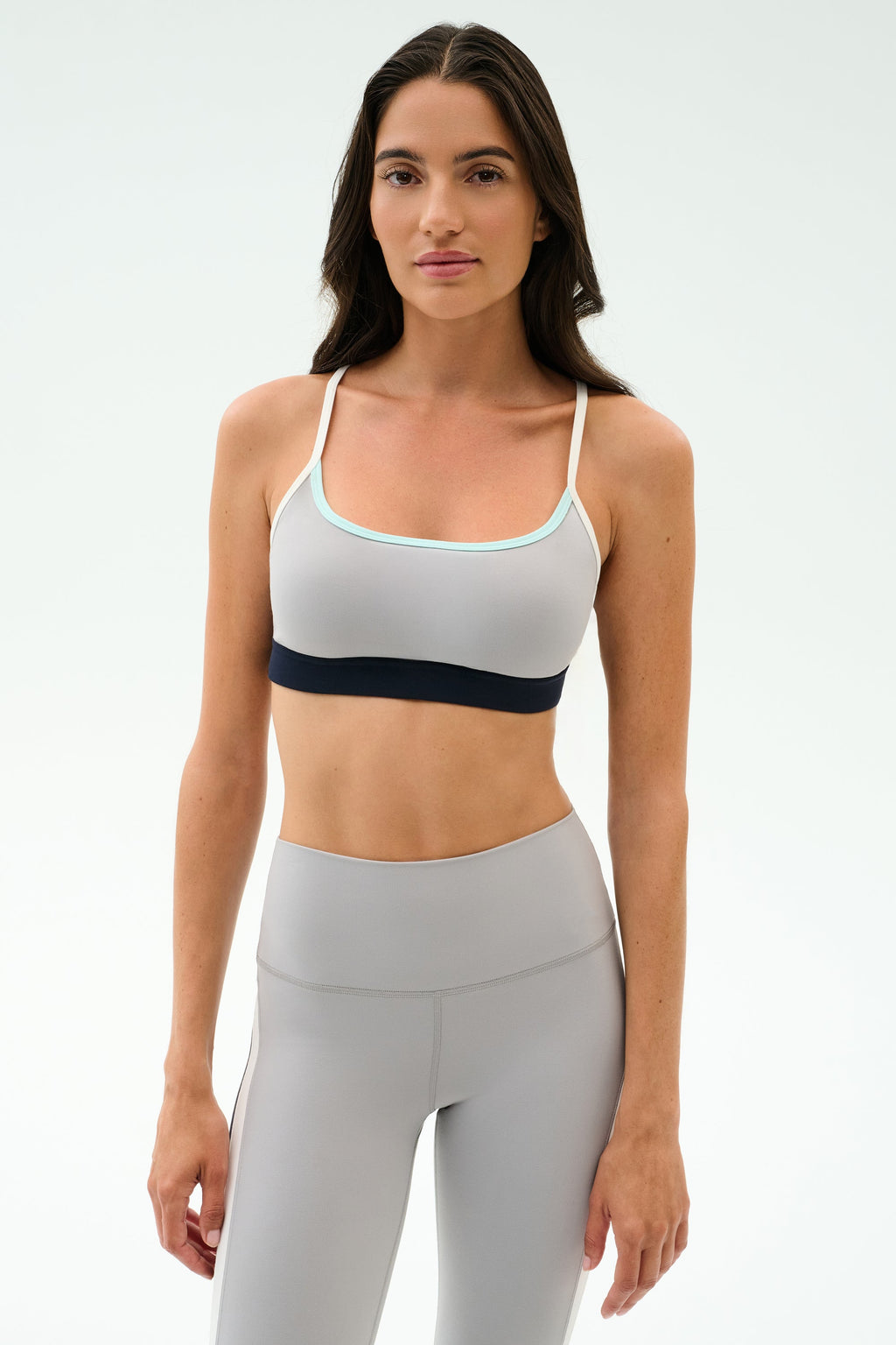 Emerson Airweight Bra - Dove Grey/Indigo