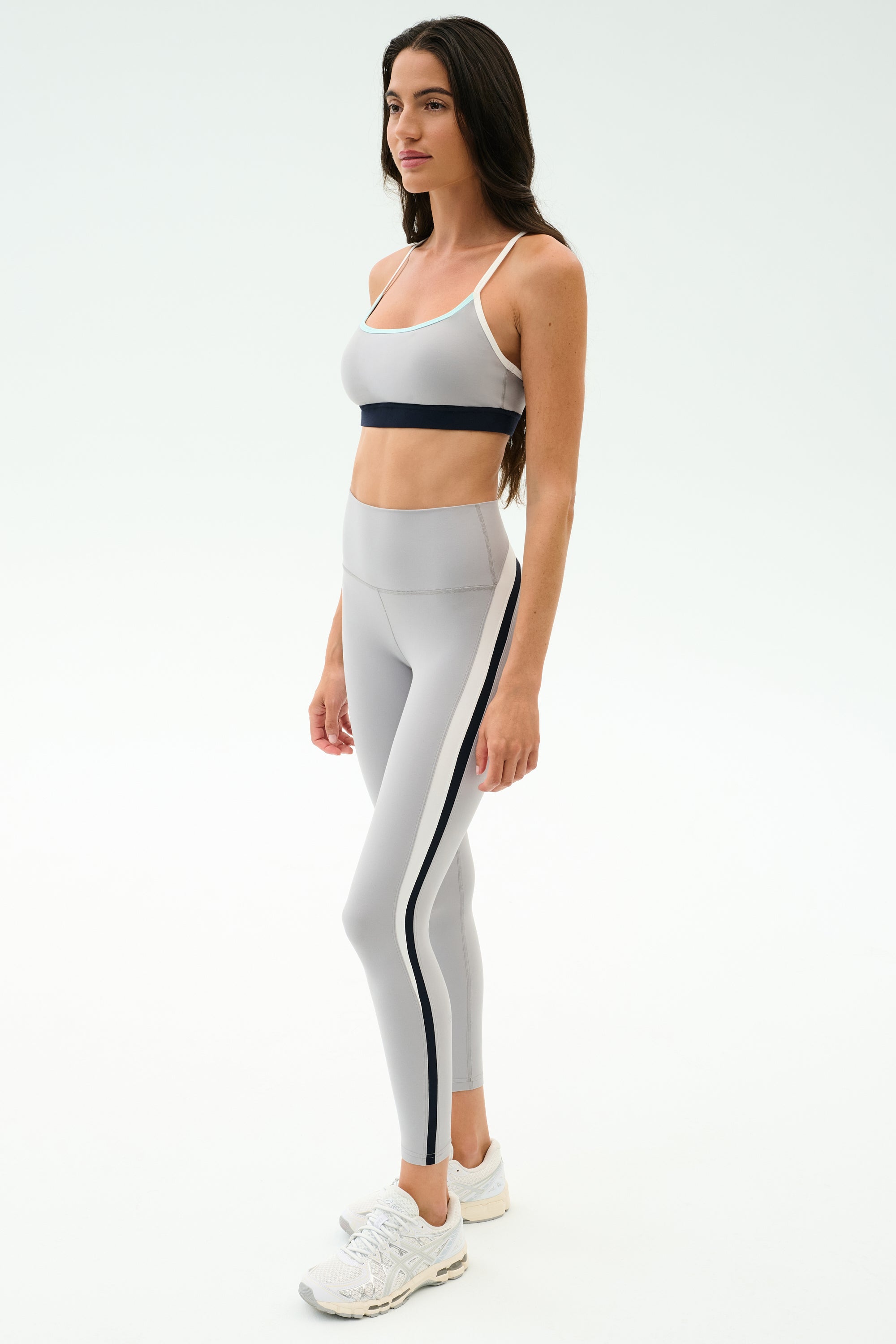 Emerson Airweight High Waist - Dove Grey/Indigo