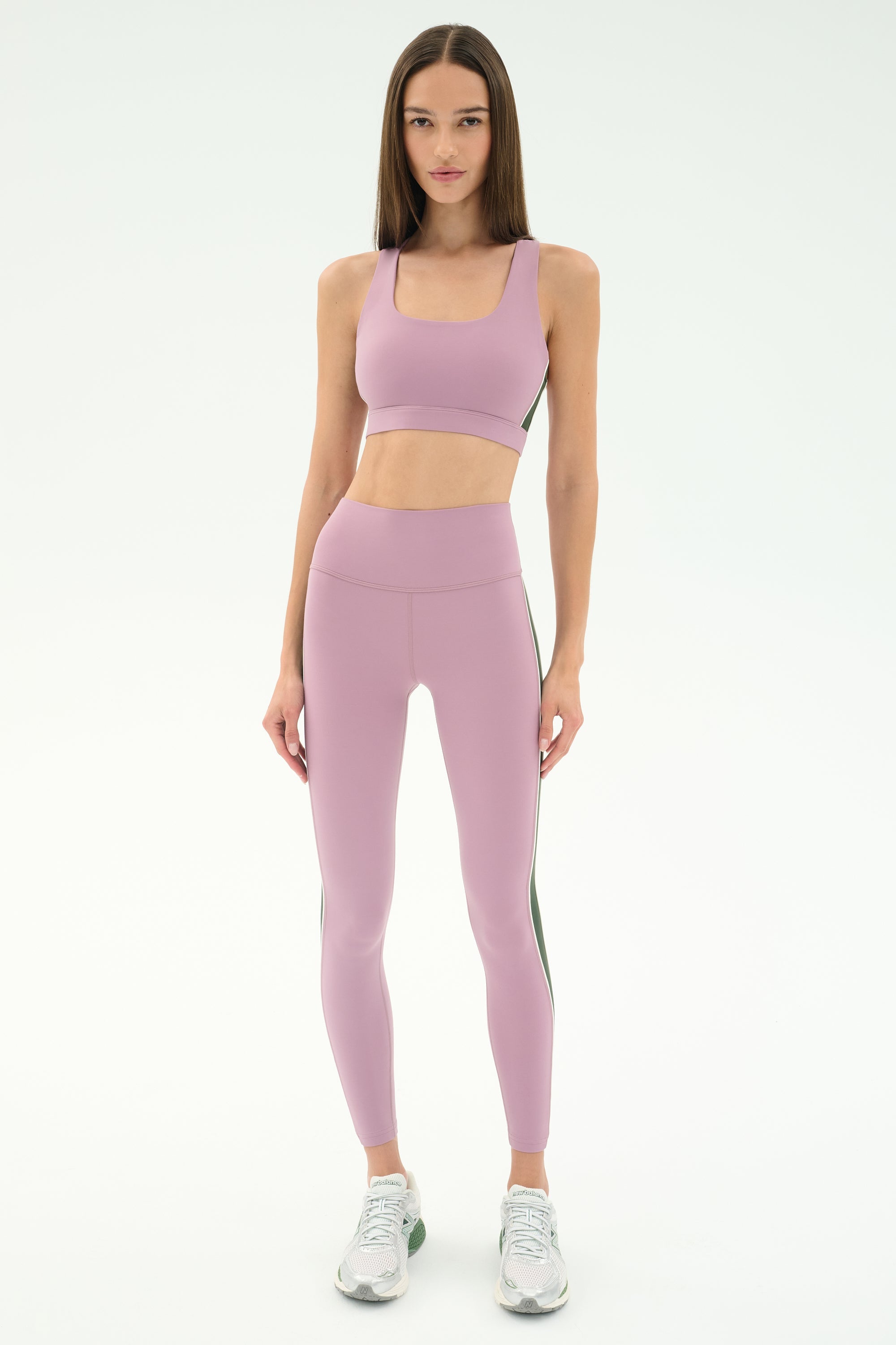 Lexi Rigor Bra - Blush/Military