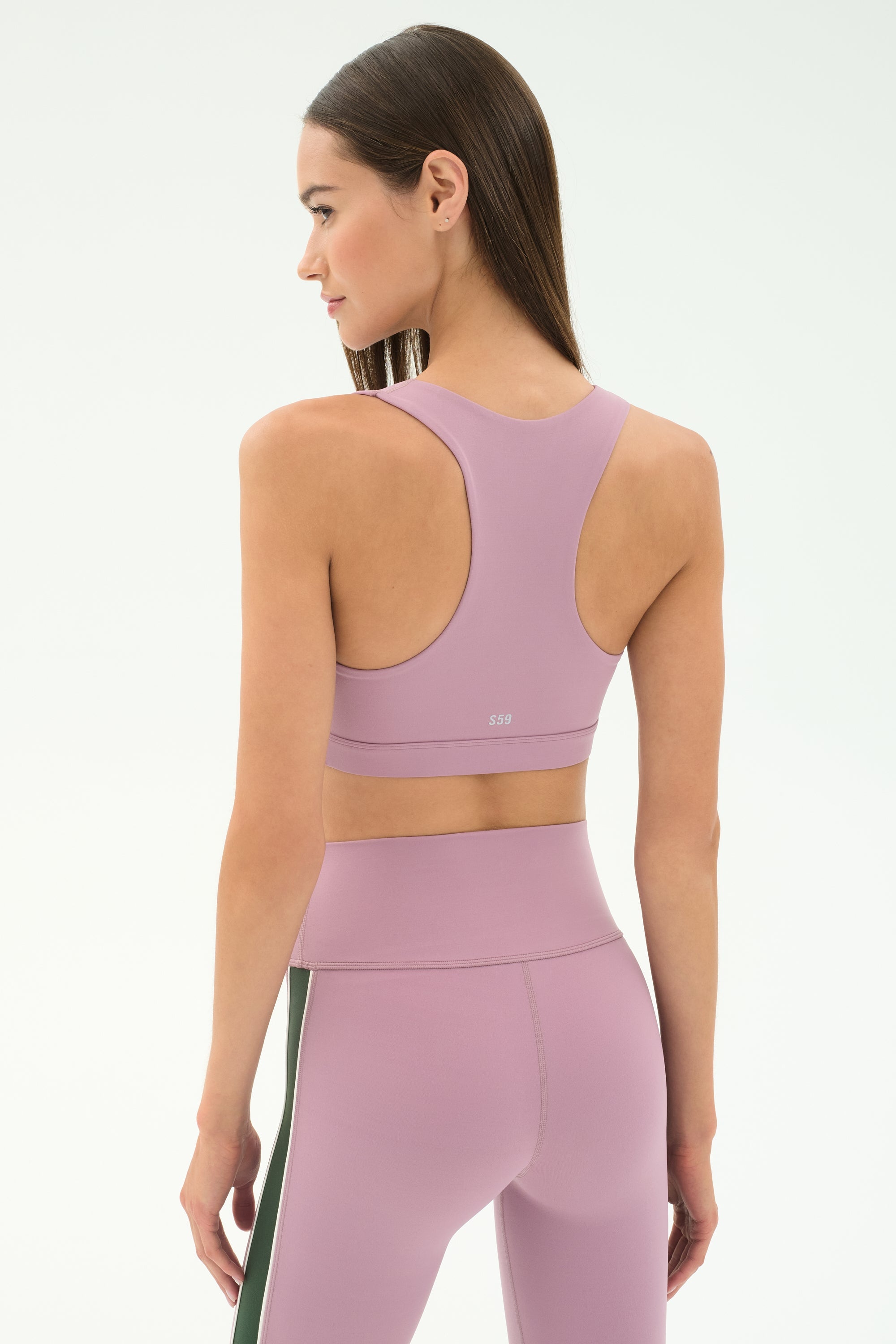 Lexi Rigor Bra - Blush/Military