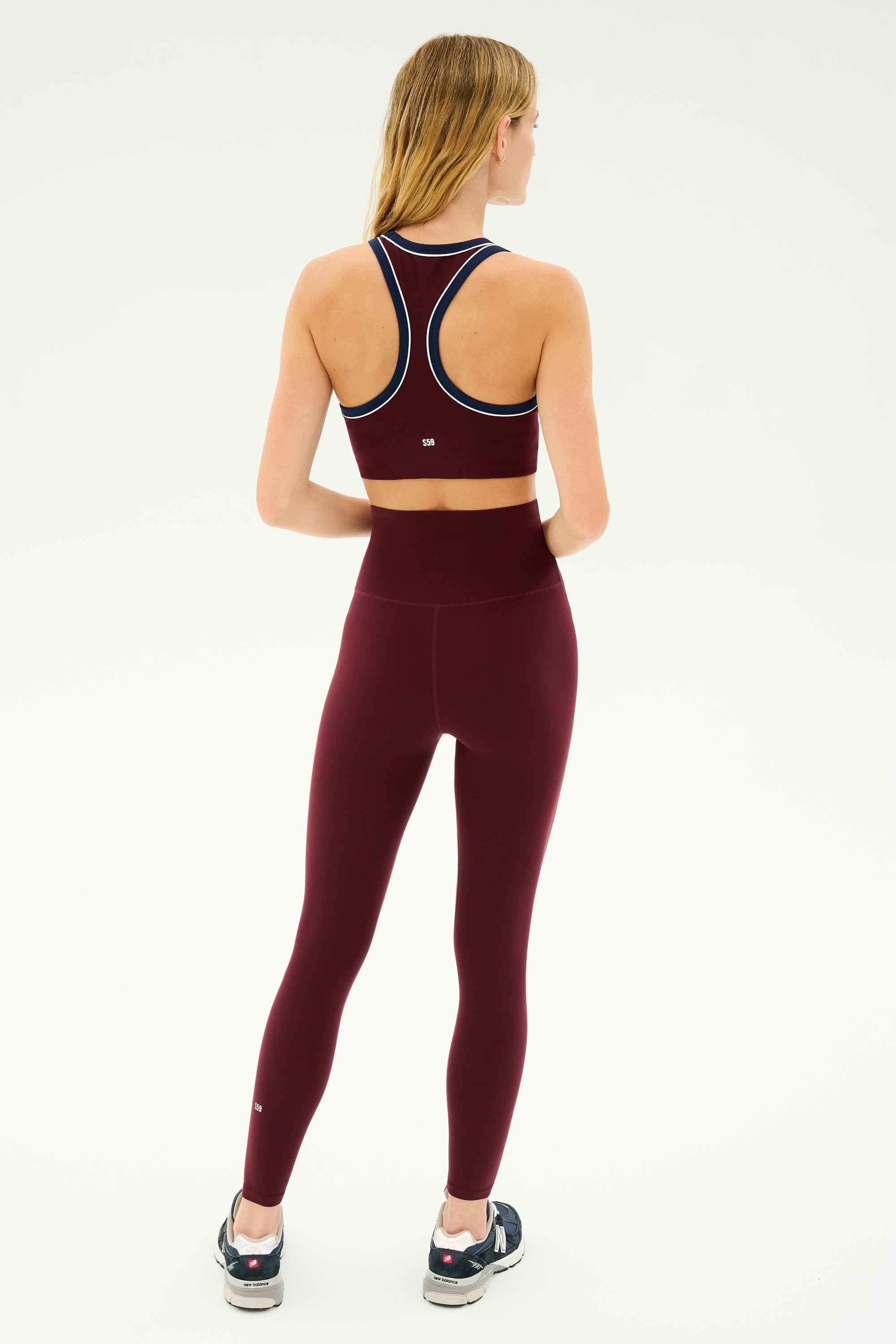 Airweight Super High Waist 7/8 - Dark Cherry