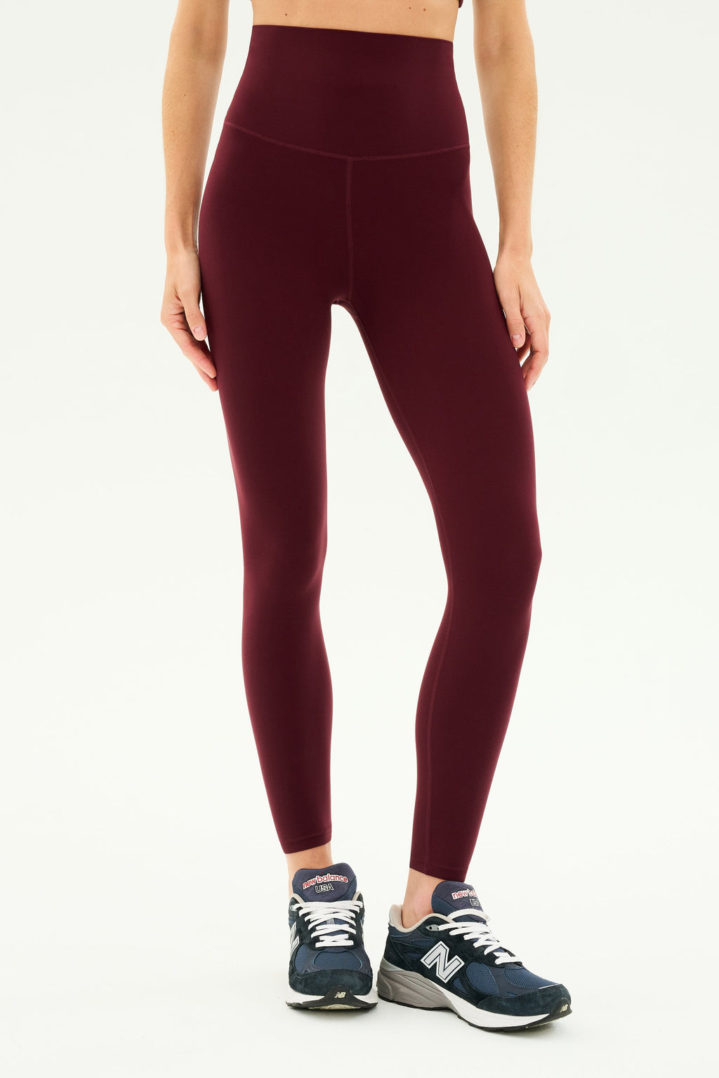 Airweight Super High Waist 7/8 - Dark Cherry