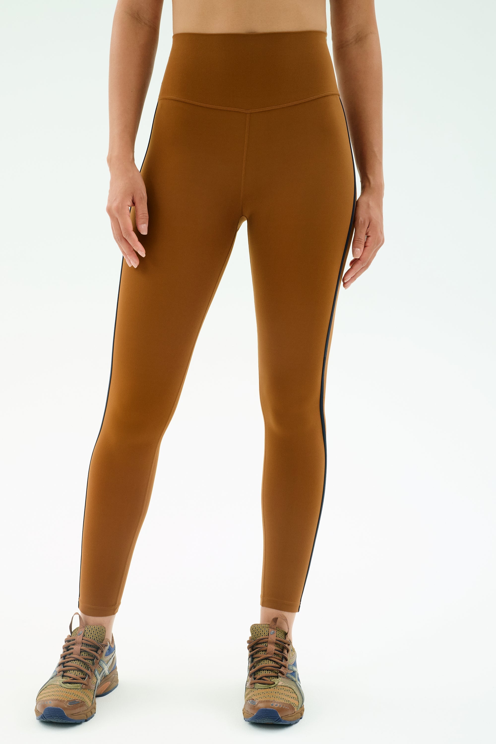 Amber Airweight High Waist 7/8 - Honey/Indigo