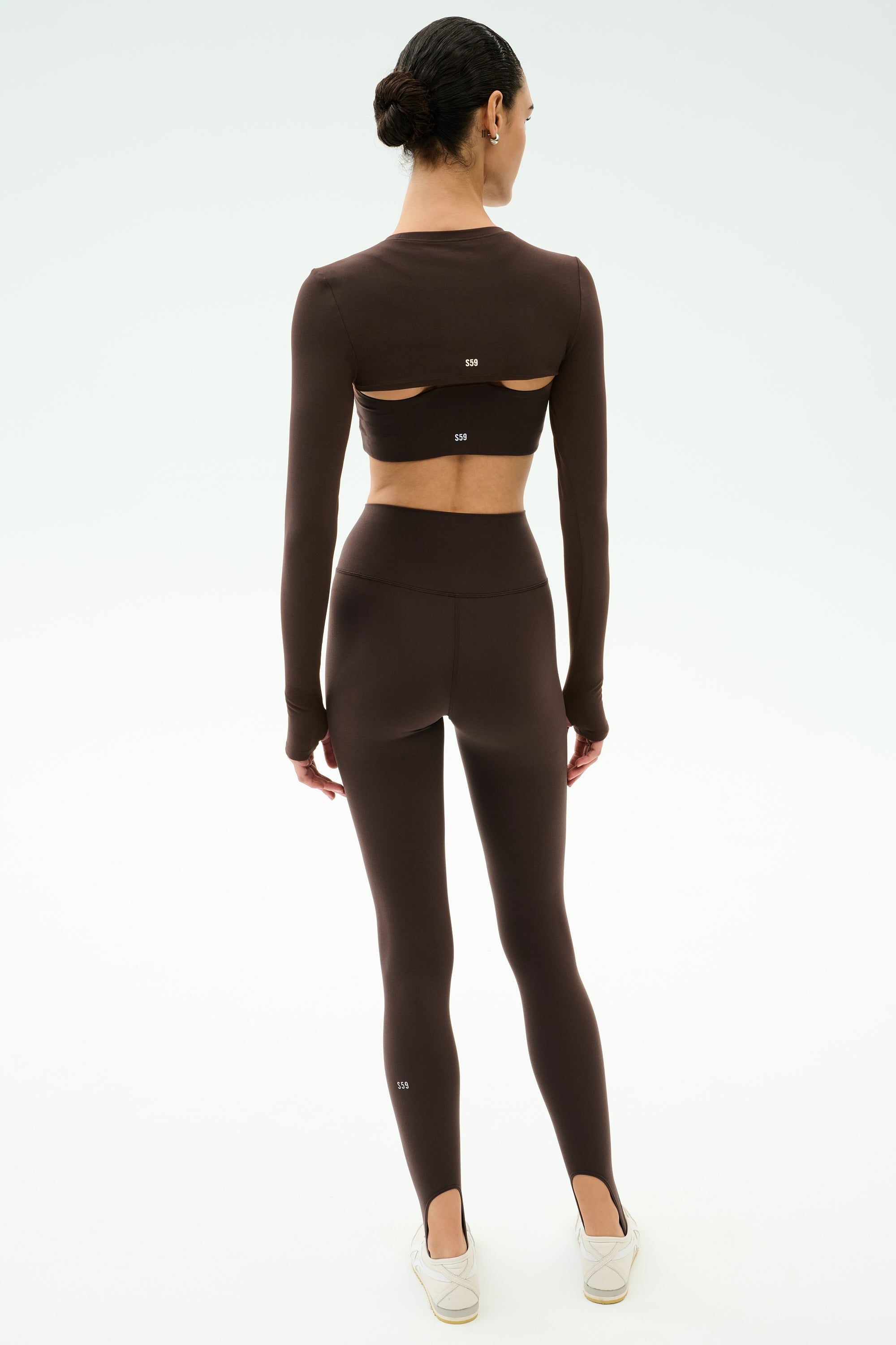Amelia Airweight Lite Shrug - Dark Chocolate