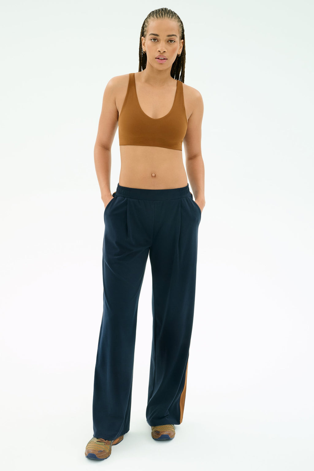 Airweight Scoop Back Bra - Honey