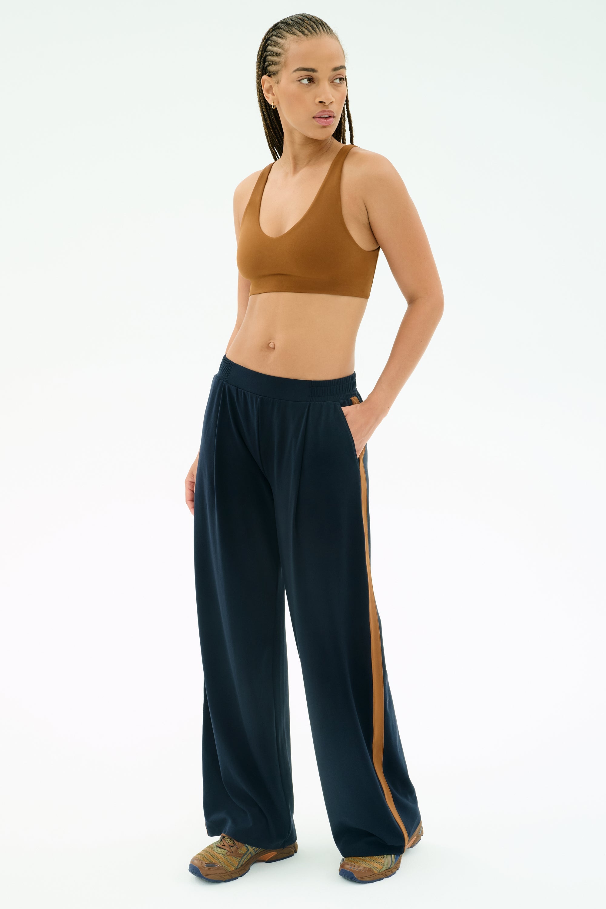 Airweight Scoop Back Bra - Honey