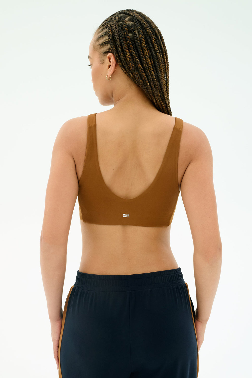 Airweight Scoop Back Bra - Honey