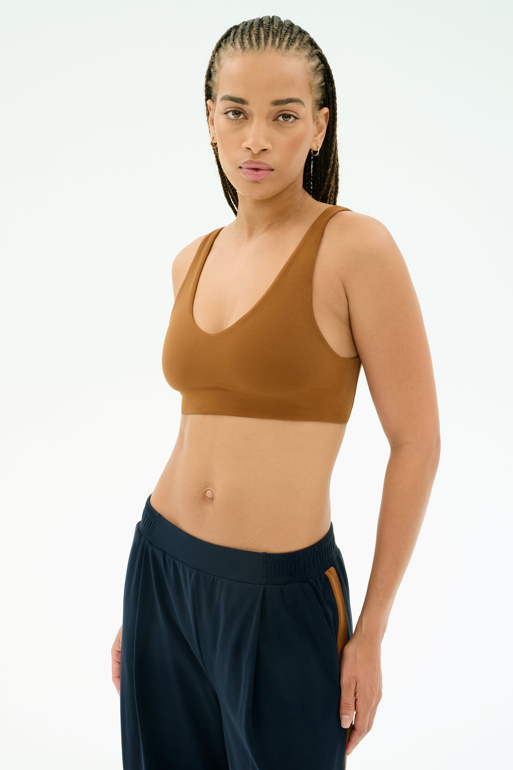 Airweight Scoop Back Bra - Honey