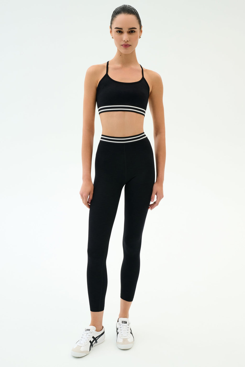 Cali Active Rib Bra - Black