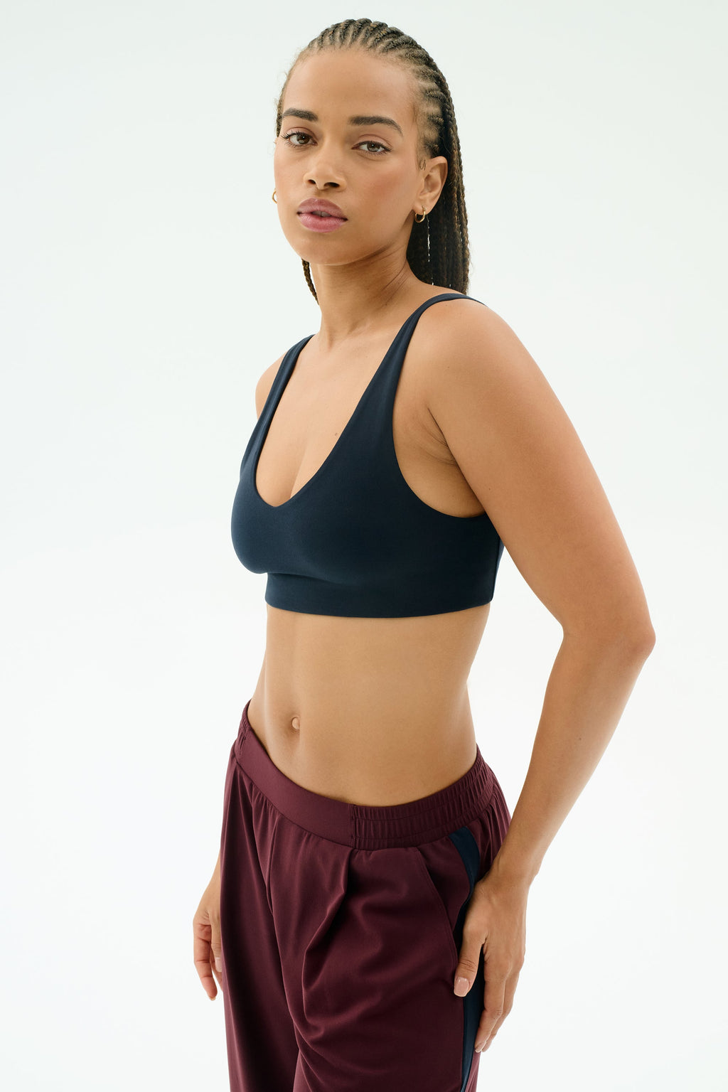 Airweight Scoop Back Bra - Indigo