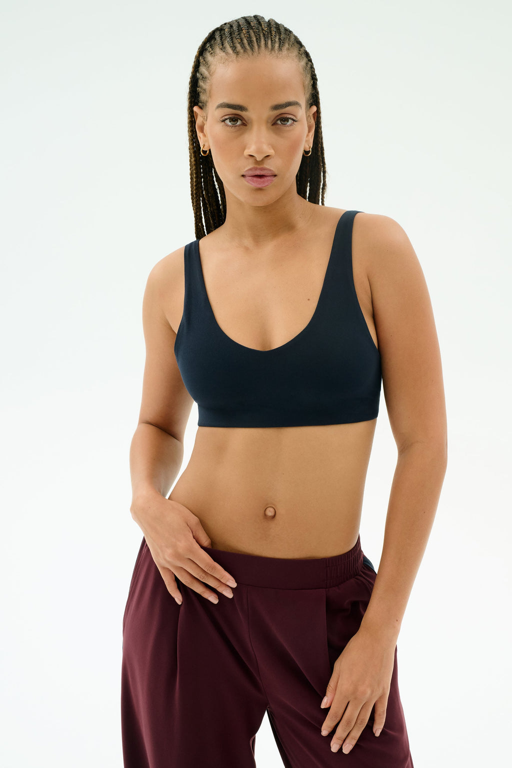 Airweight Scoop Back Bra - Indigo