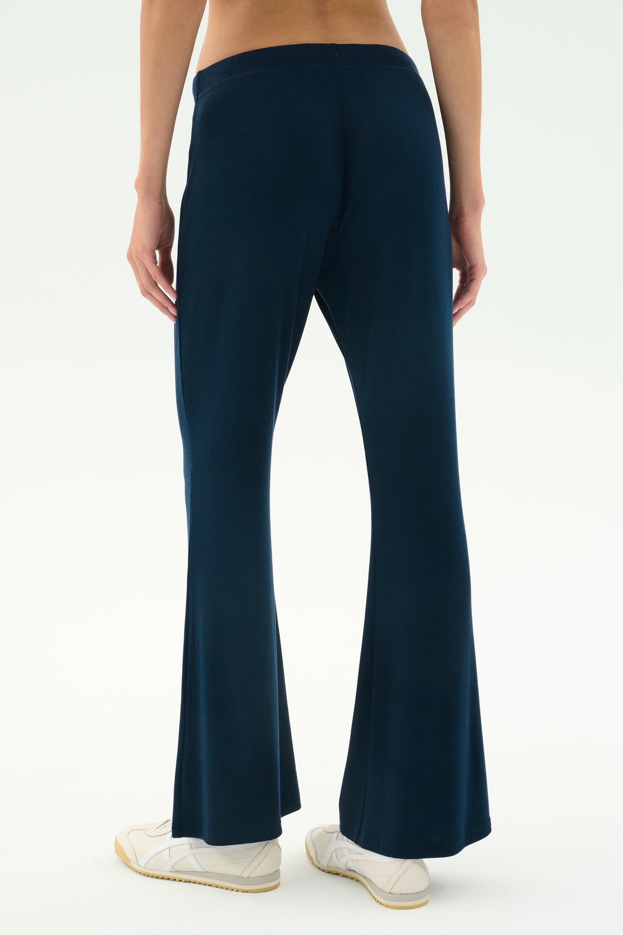 Blaire Rib Pant - Indigo