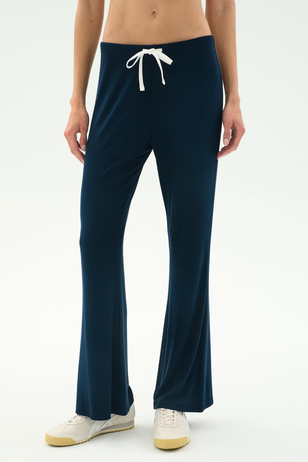 Blaire Rib Pant - Indigo