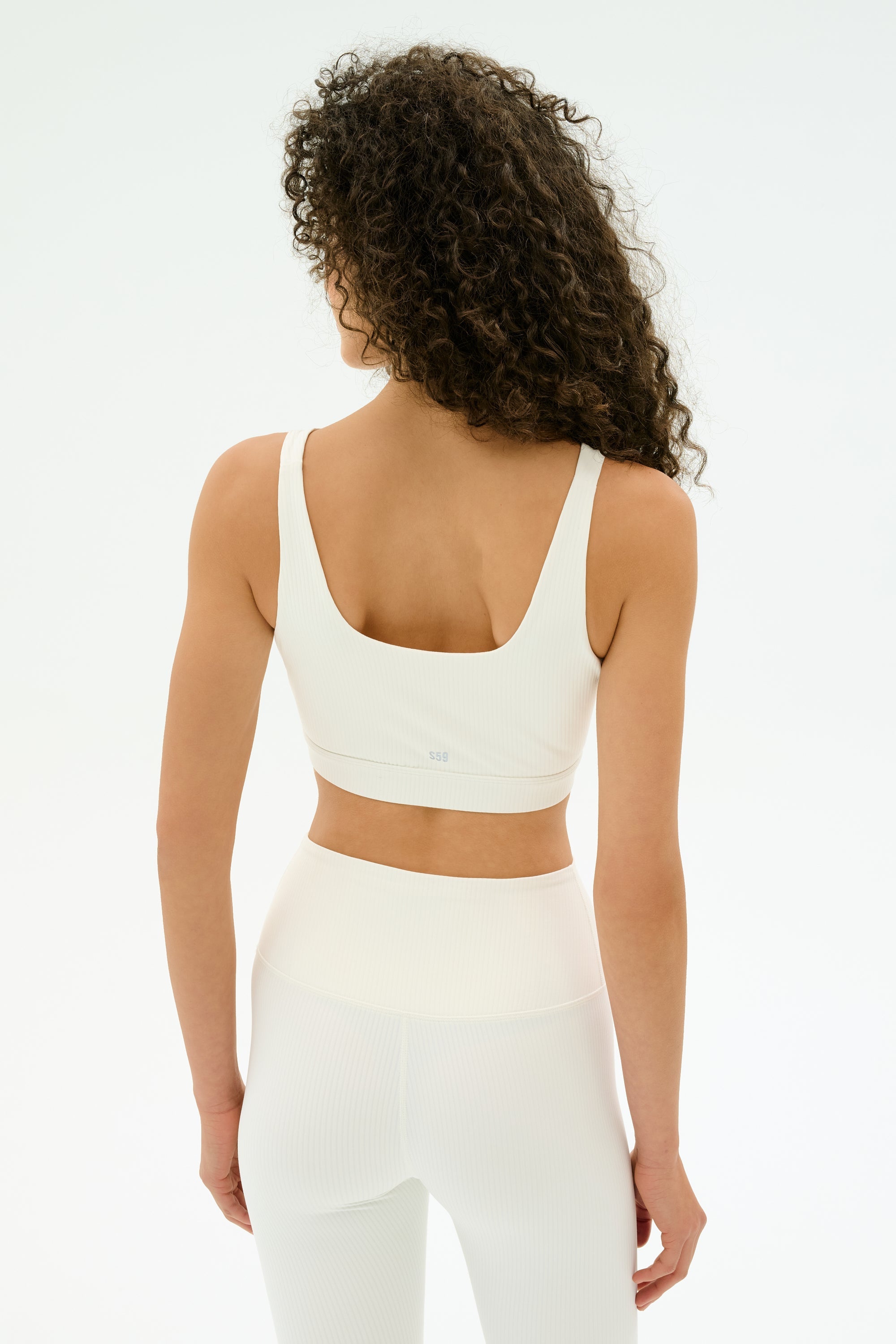 Airweight Rib Bra - White