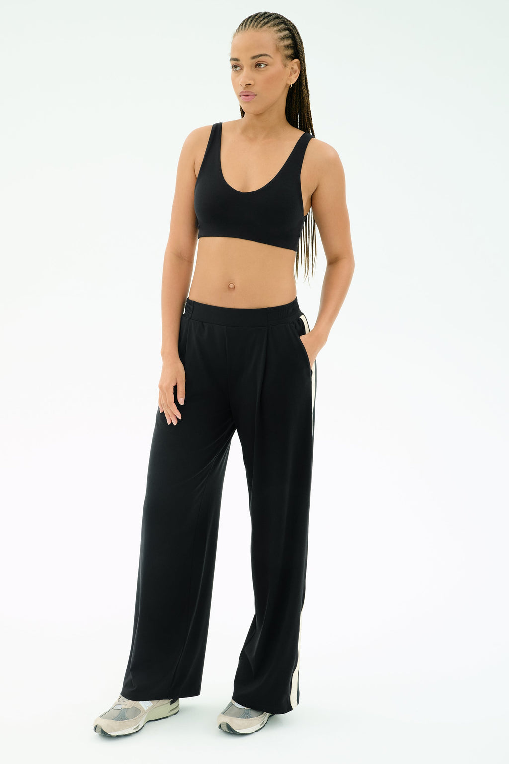 Airweight Scoop Back Bra - Black