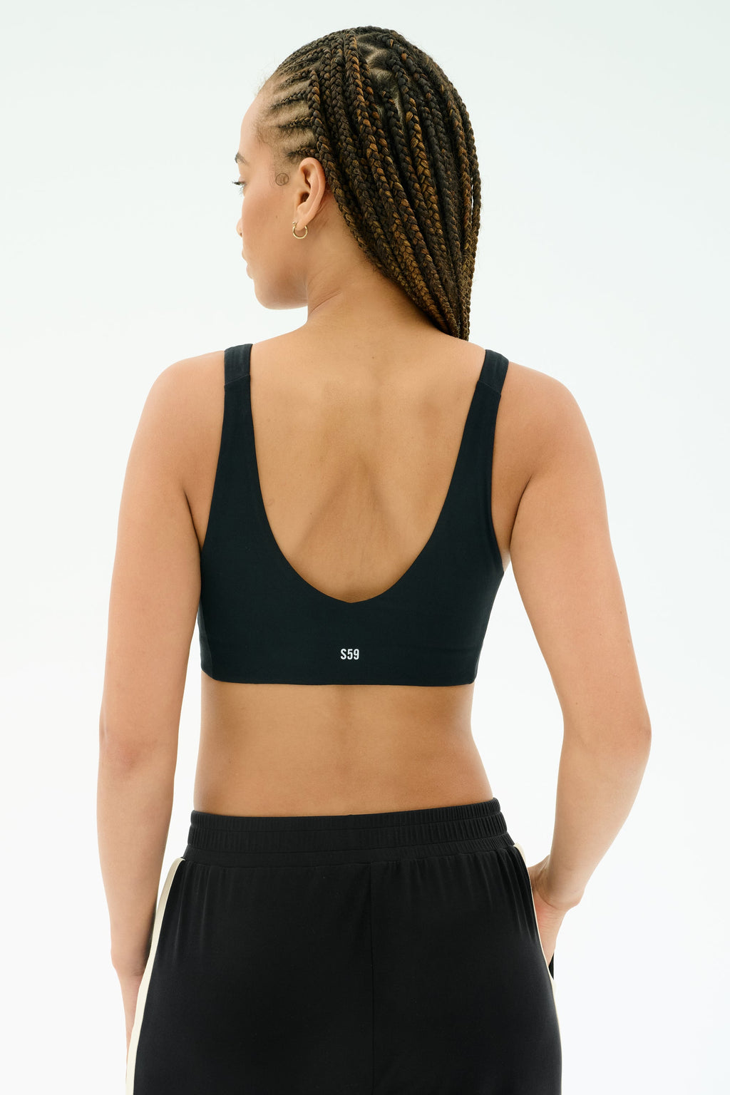 Airweight Scoop Back Bra - Black