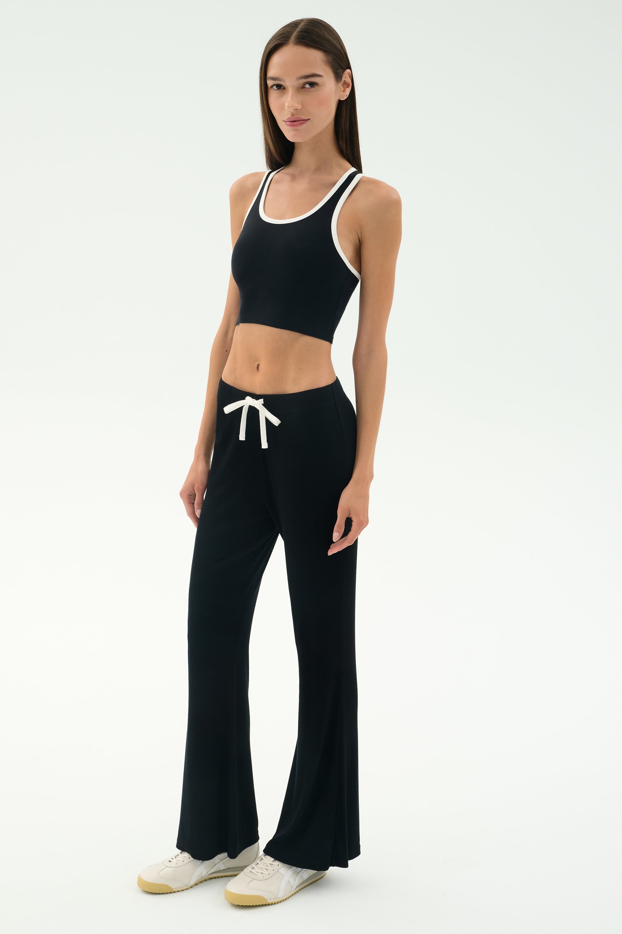 Blaire Rib Pant - Black