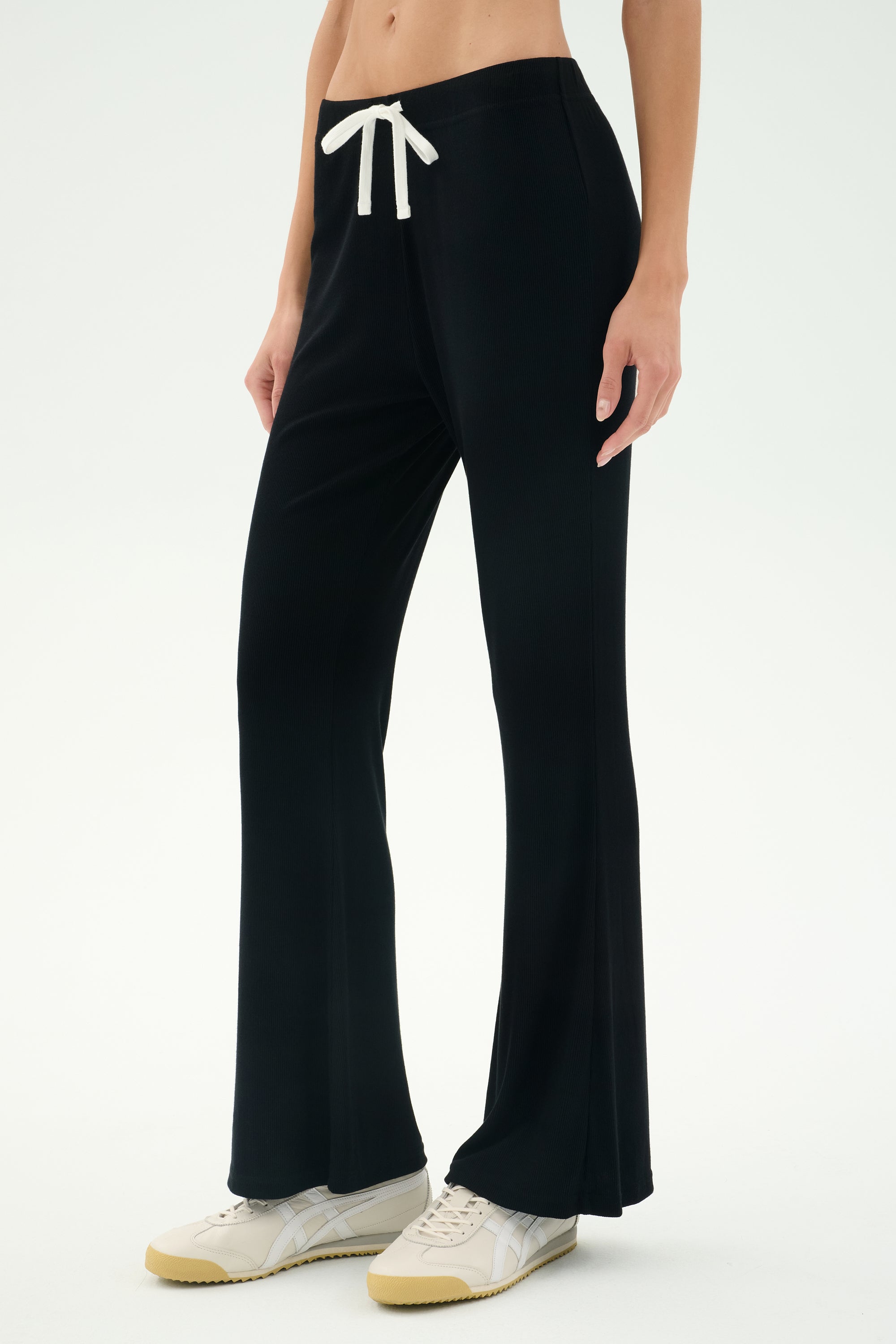 Blaire Rib Pant - Black