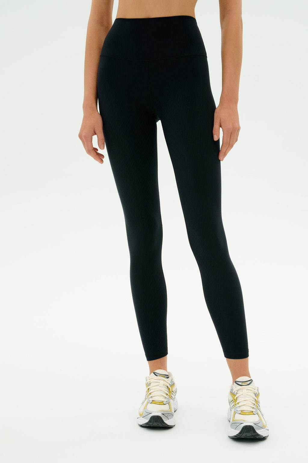 Airweight Rib High Waist 7/8 - Black