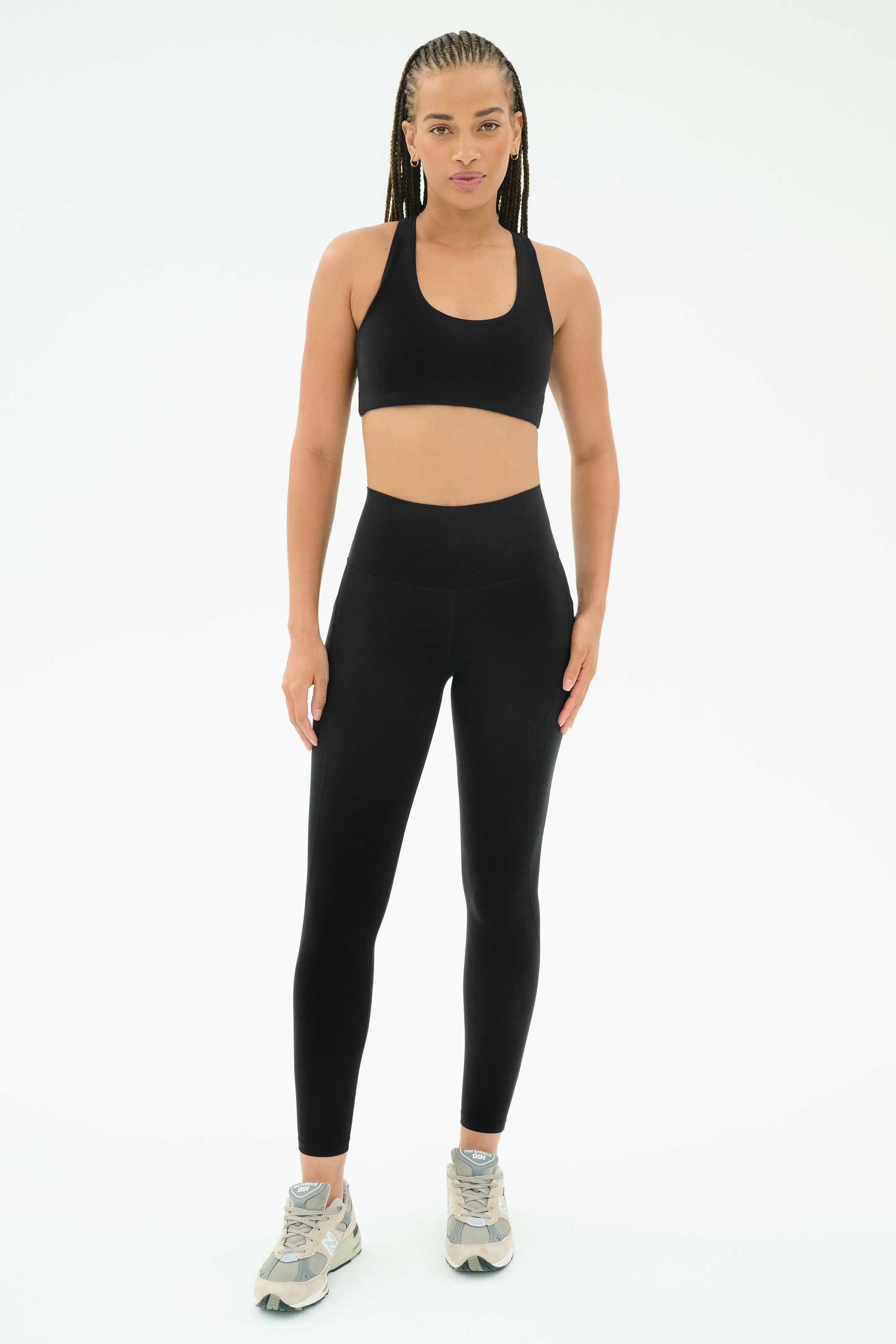 Airweight High Waist 7/8 Pocket Legging - Black