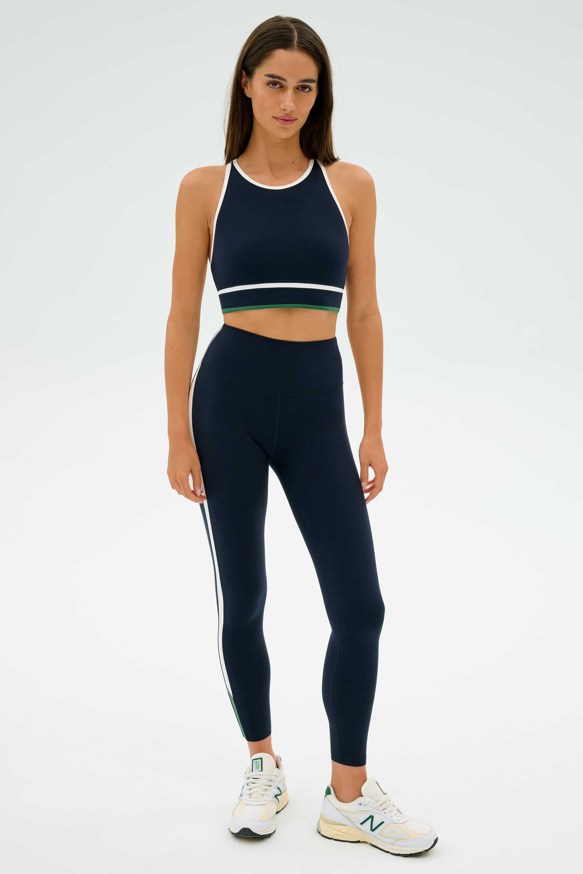 Layla Airweight Bra - Indigo/White