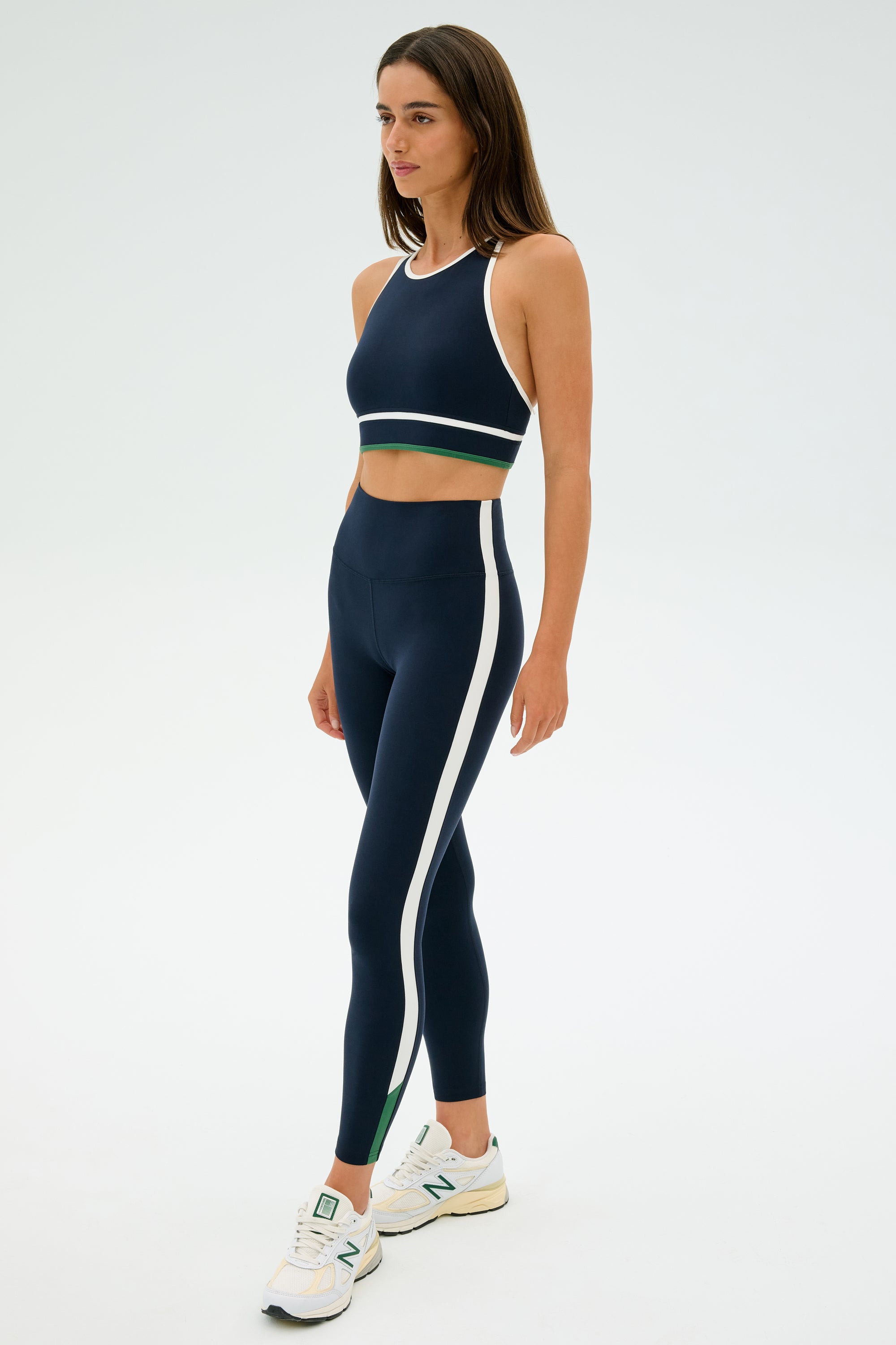 Layla Airweight Bra - Indigo/White