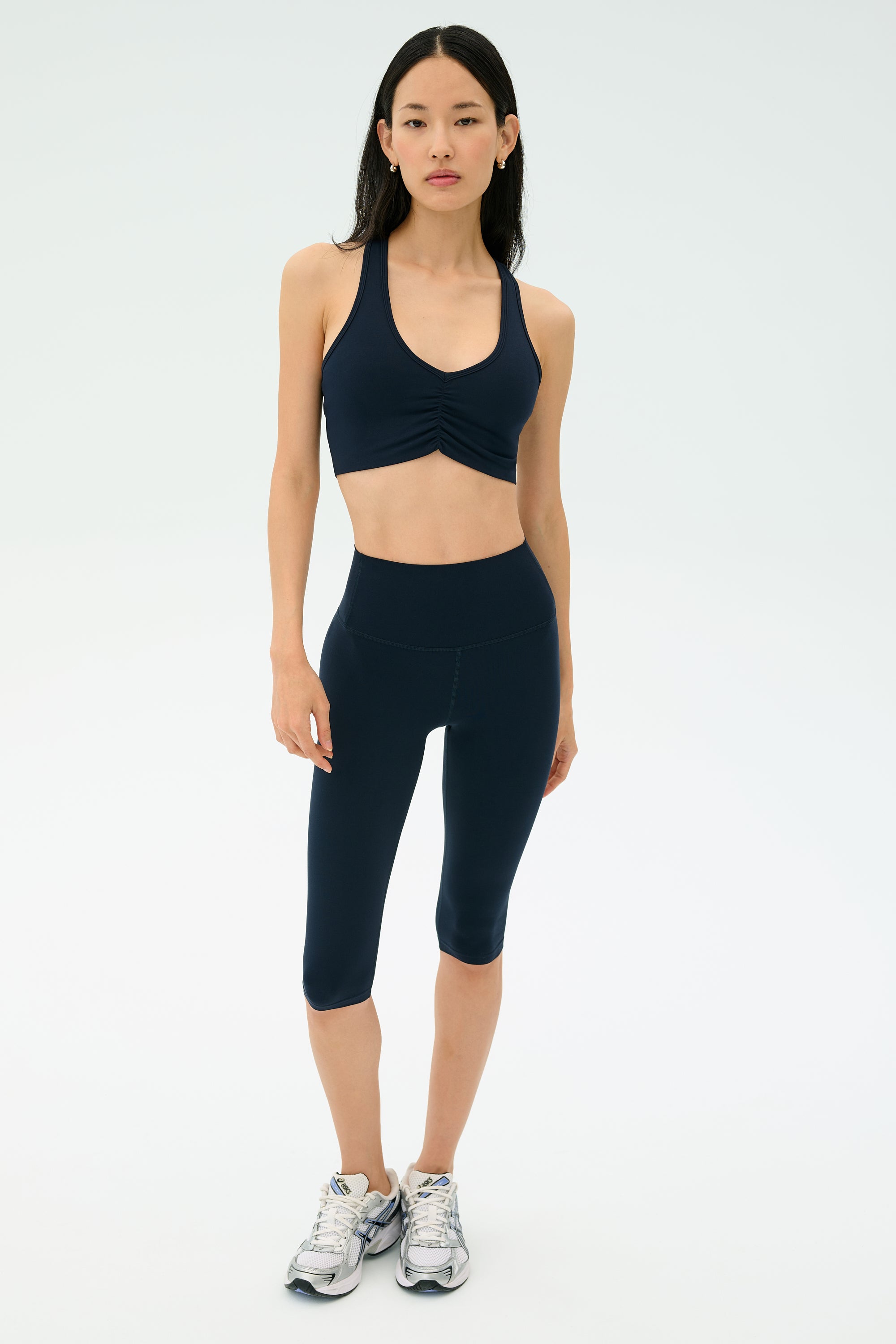 Airweight High Waist 16" Capri Legging - Indigo