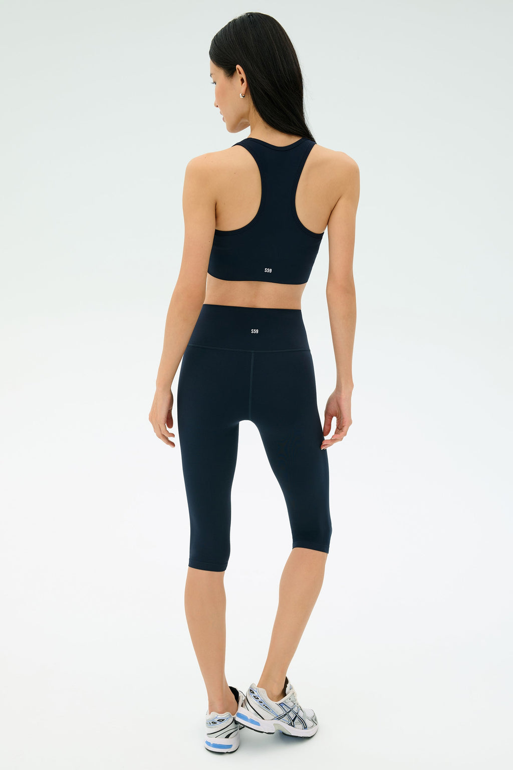 Airweight High Waist 16" Capri Legging - Indigo