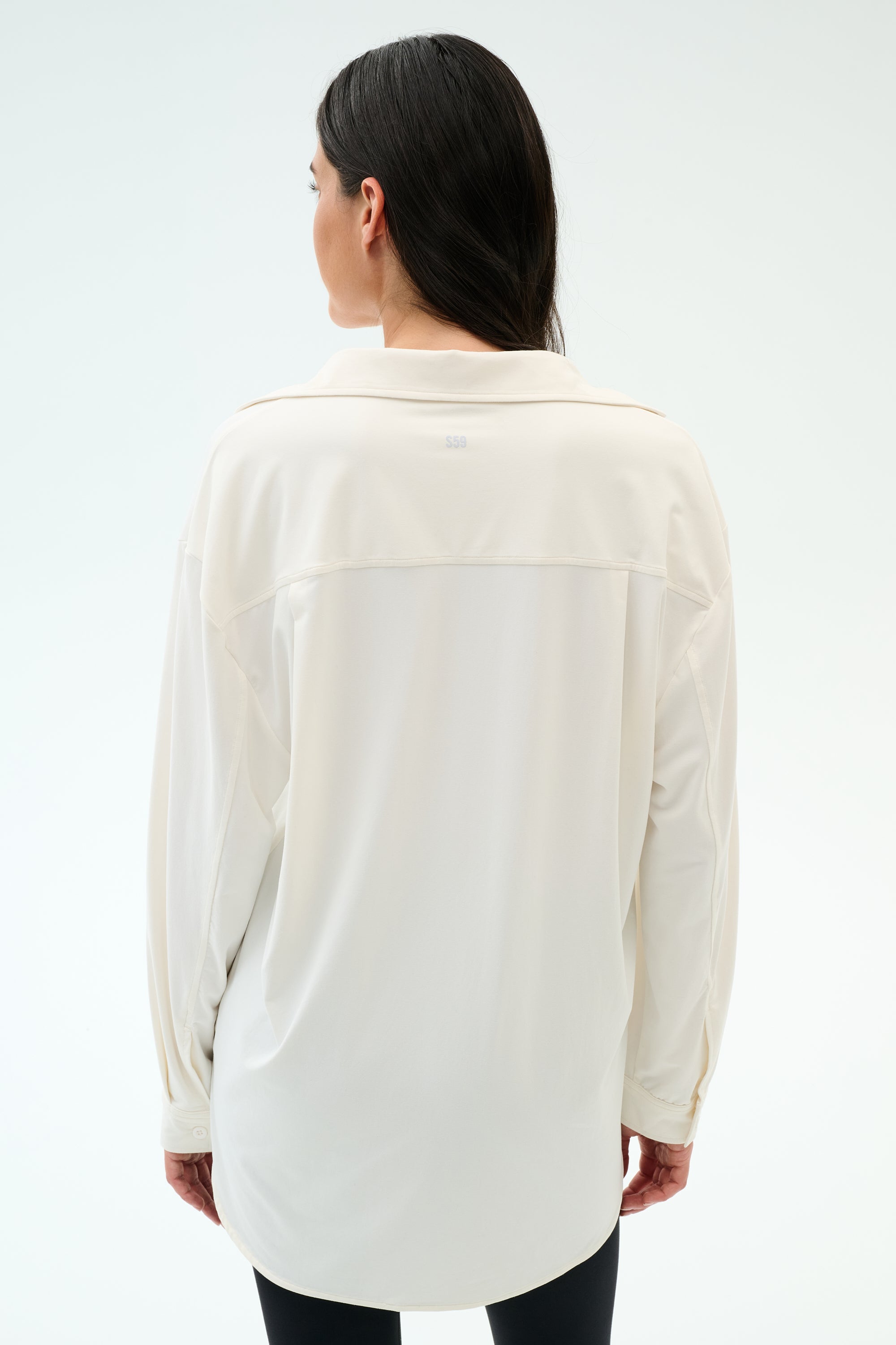 Kate Airweight Lite Button Down - White