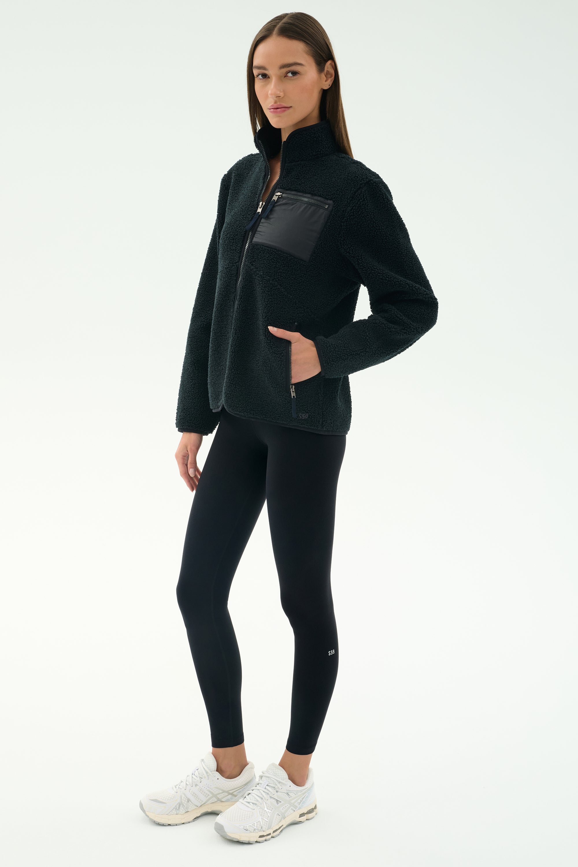 Harris Sherpa Jacket - Black