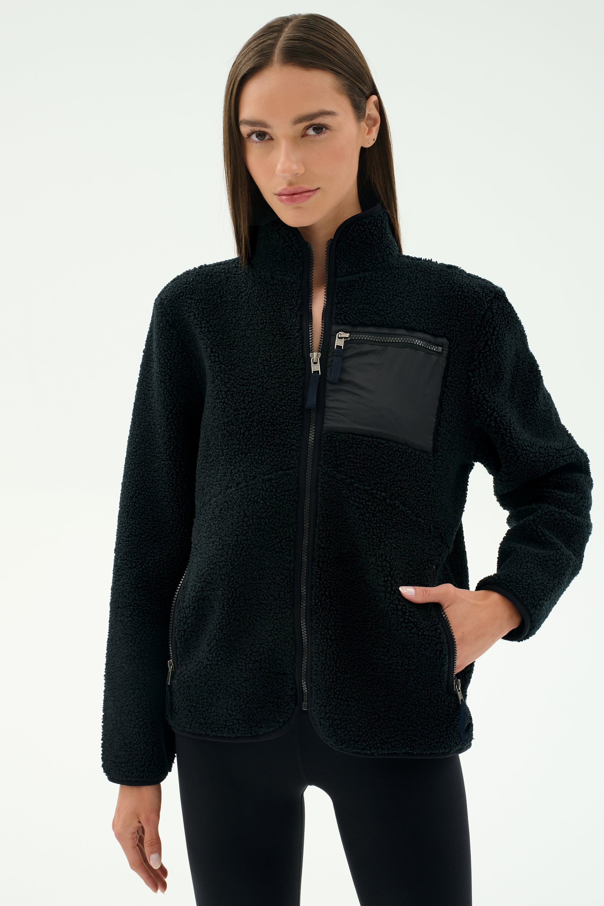 Harris Sherpa Jacket - Black