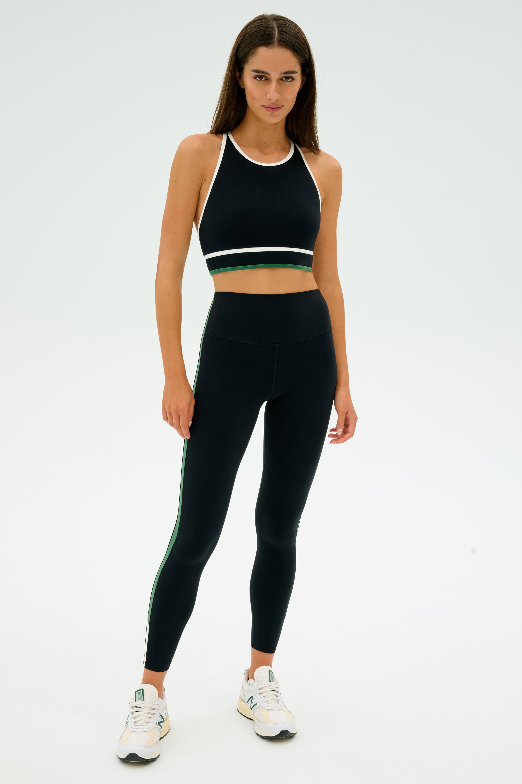 Layla Airweight High Waist 7/8 - Black/Arugula