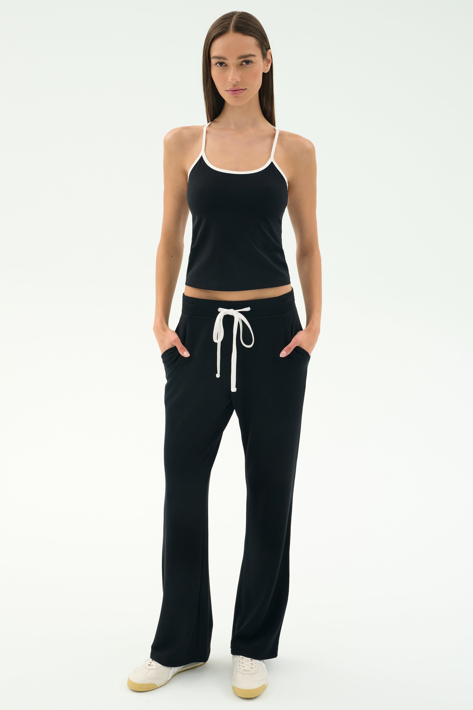 Airweight Tank - Black/White