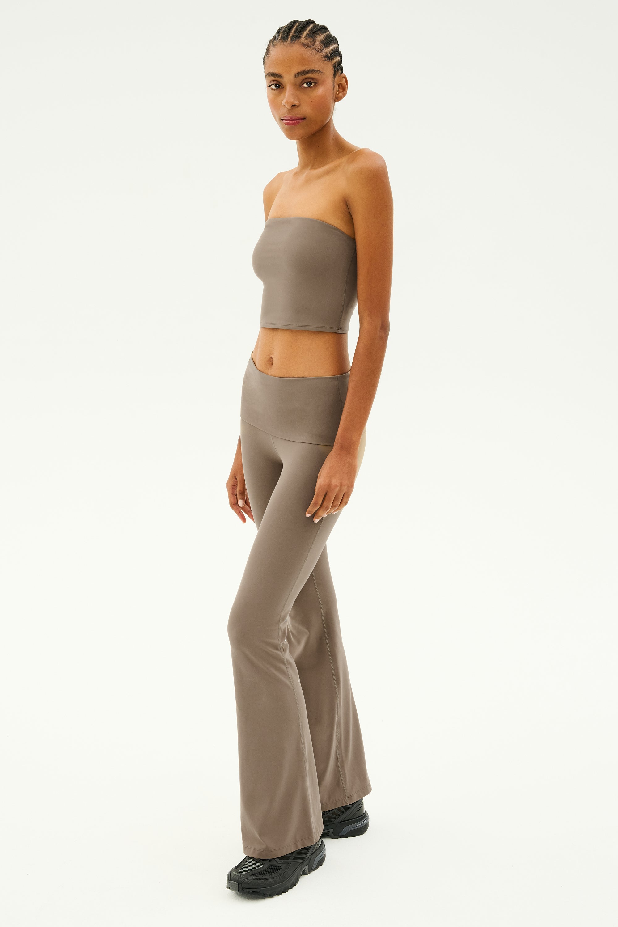 Hazel Airweight Crop Bandeau - Lentil