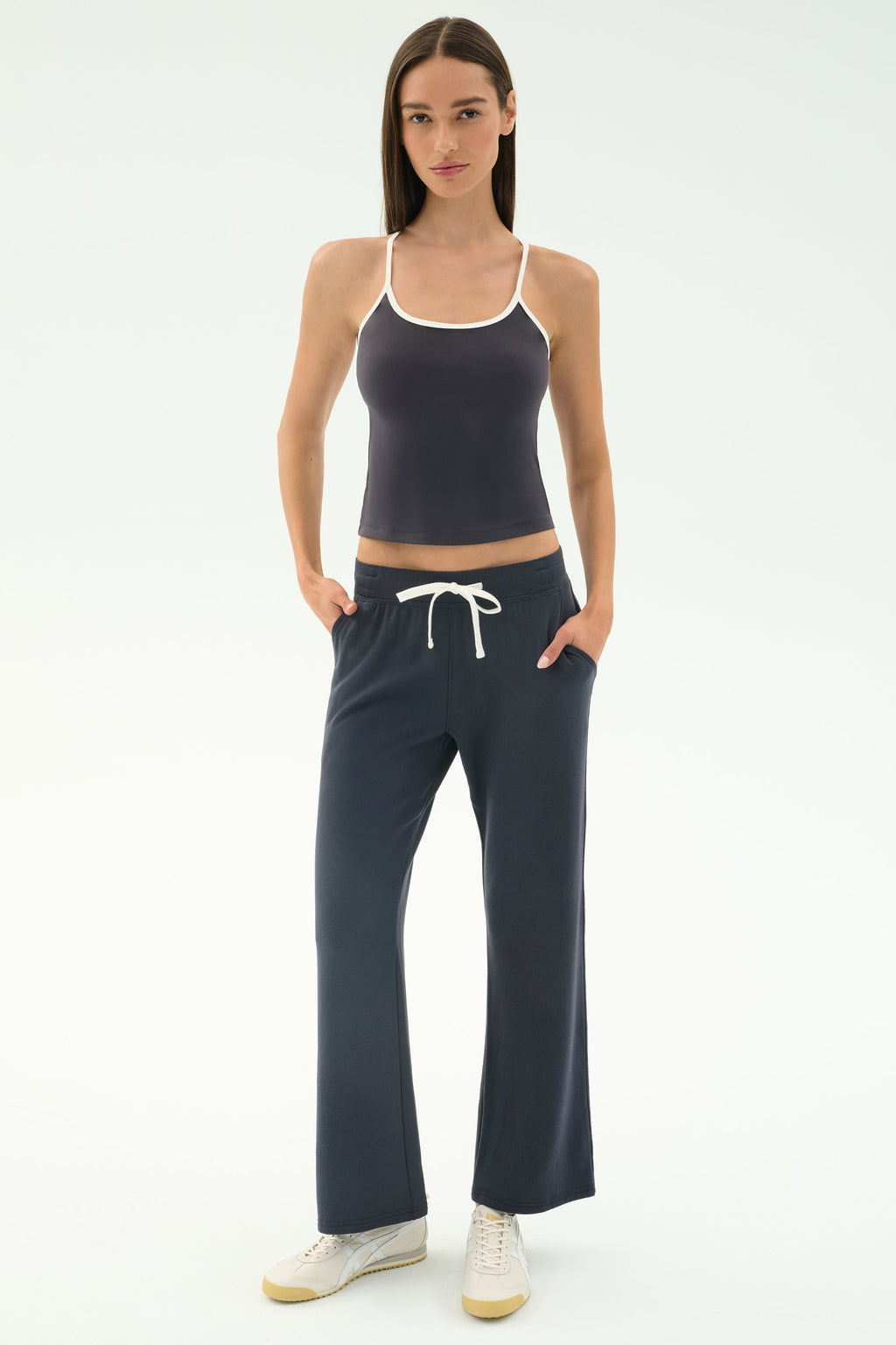 Airweight Tank - Graphite/White