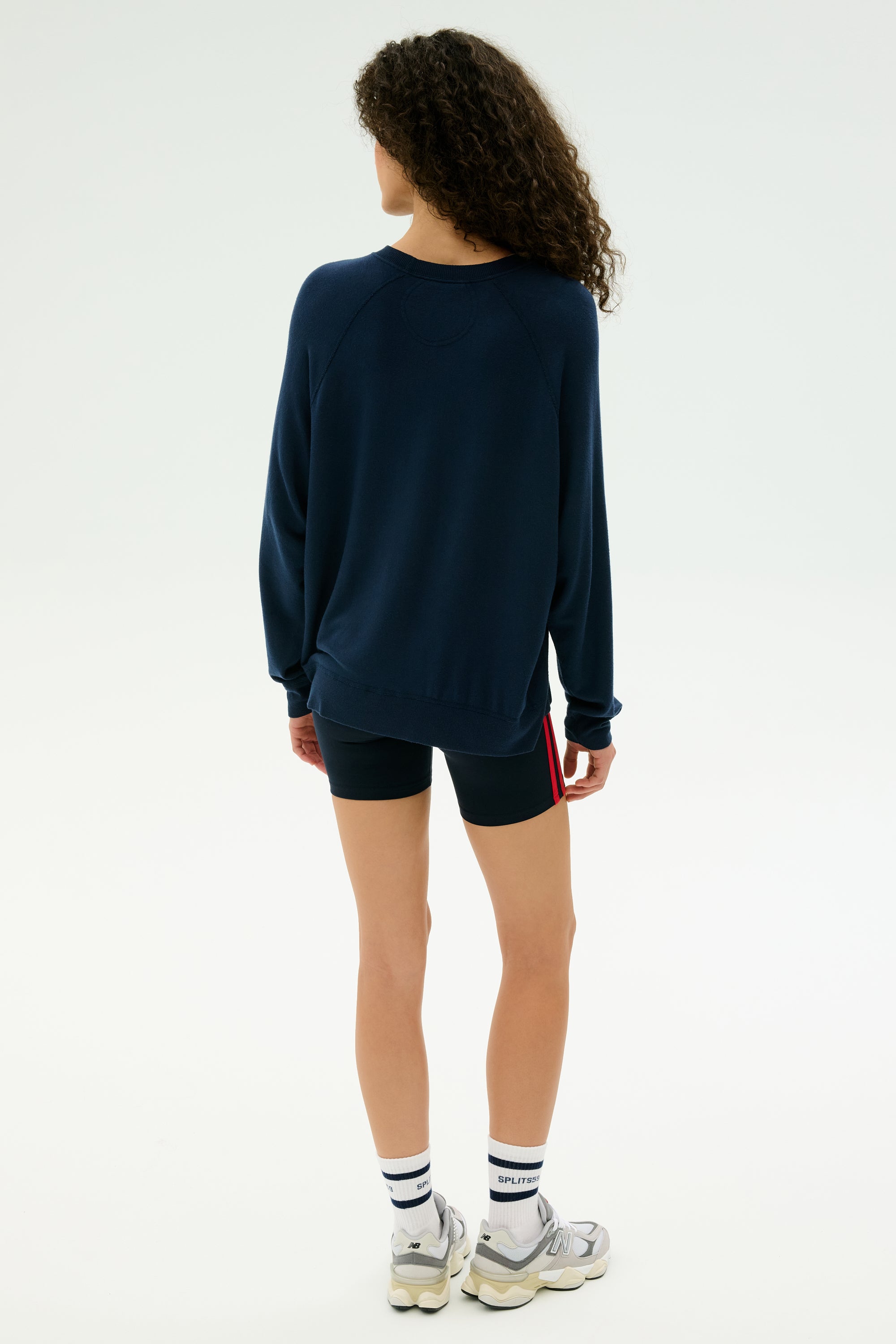Andie Fleece Sweatshirt - Indigo
