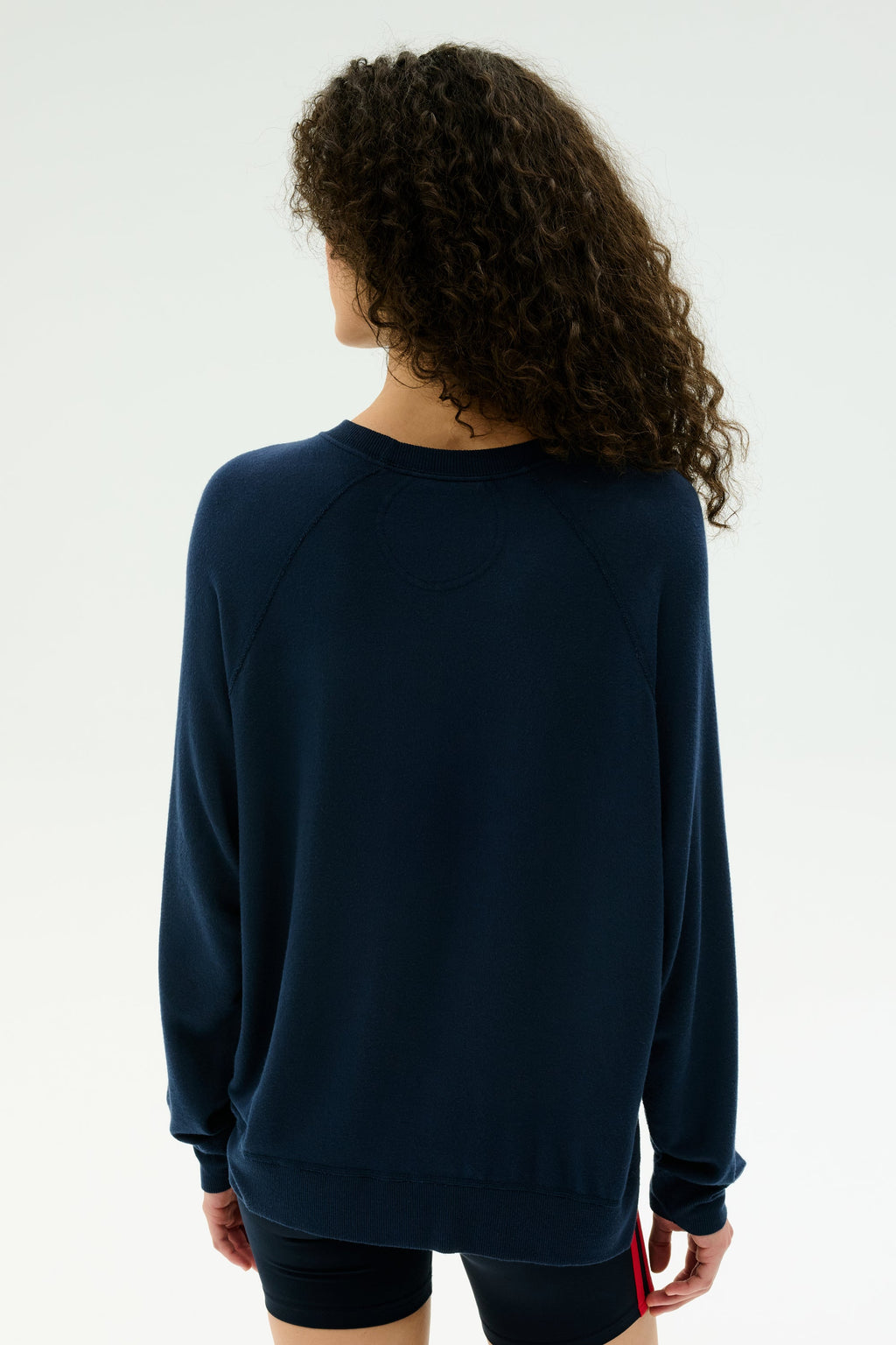 Andie Fleece Sweatshirt - Indigo