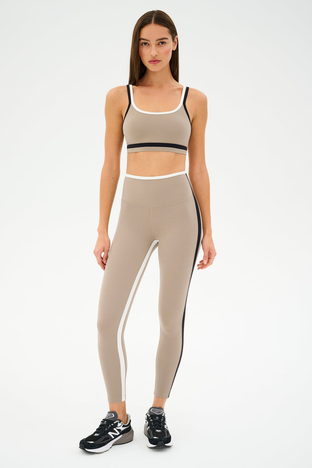 Eva Rigor Double Strap Bra - Latte/Black