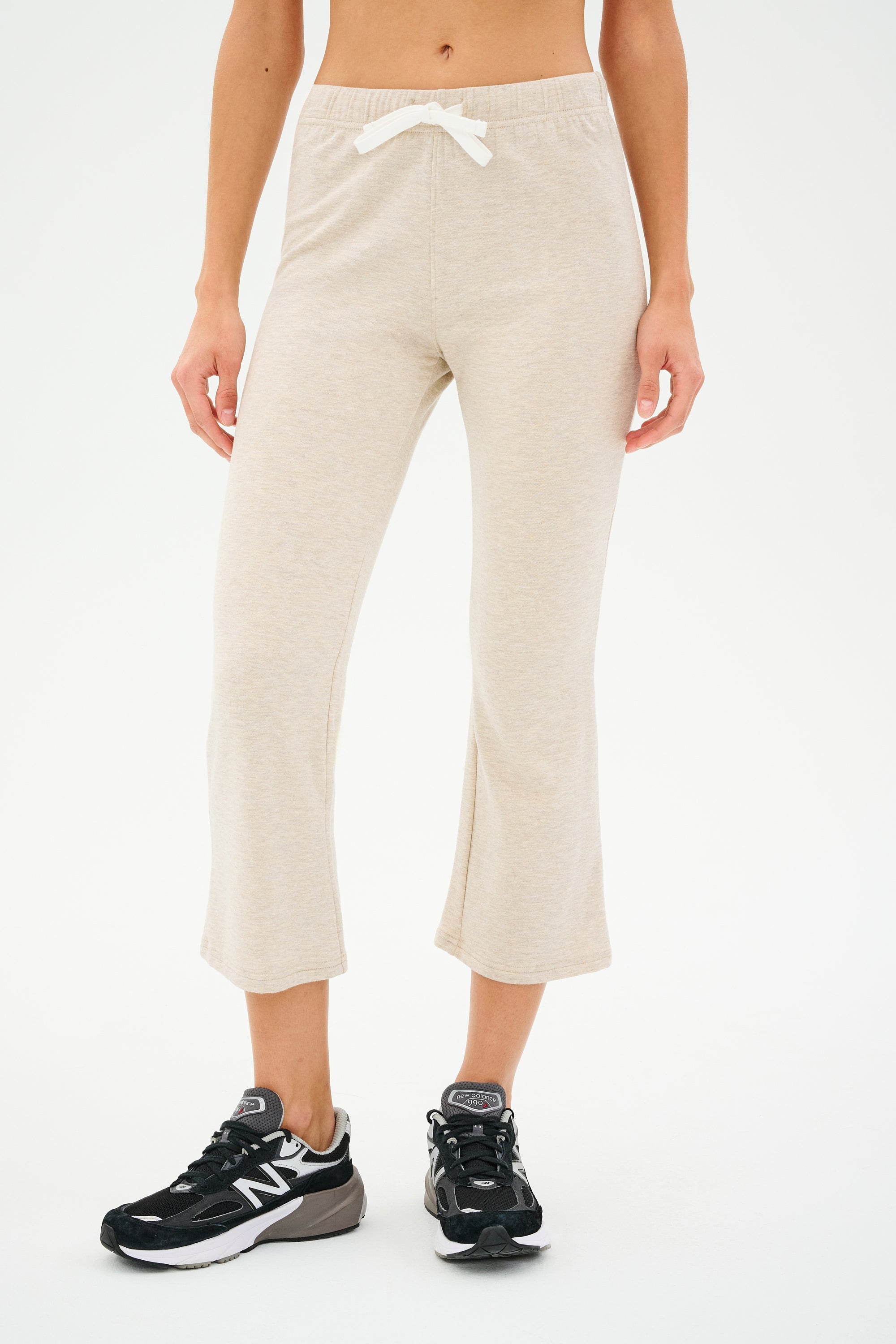 Brooks Fleece Cropped Flare