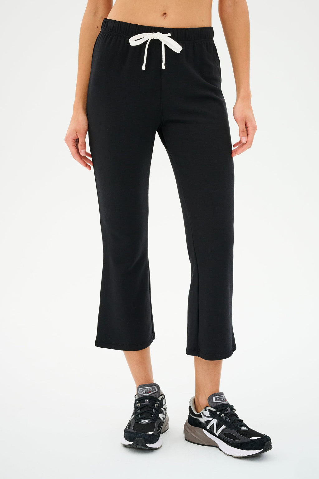 Brooks Fleece Cropped Flare