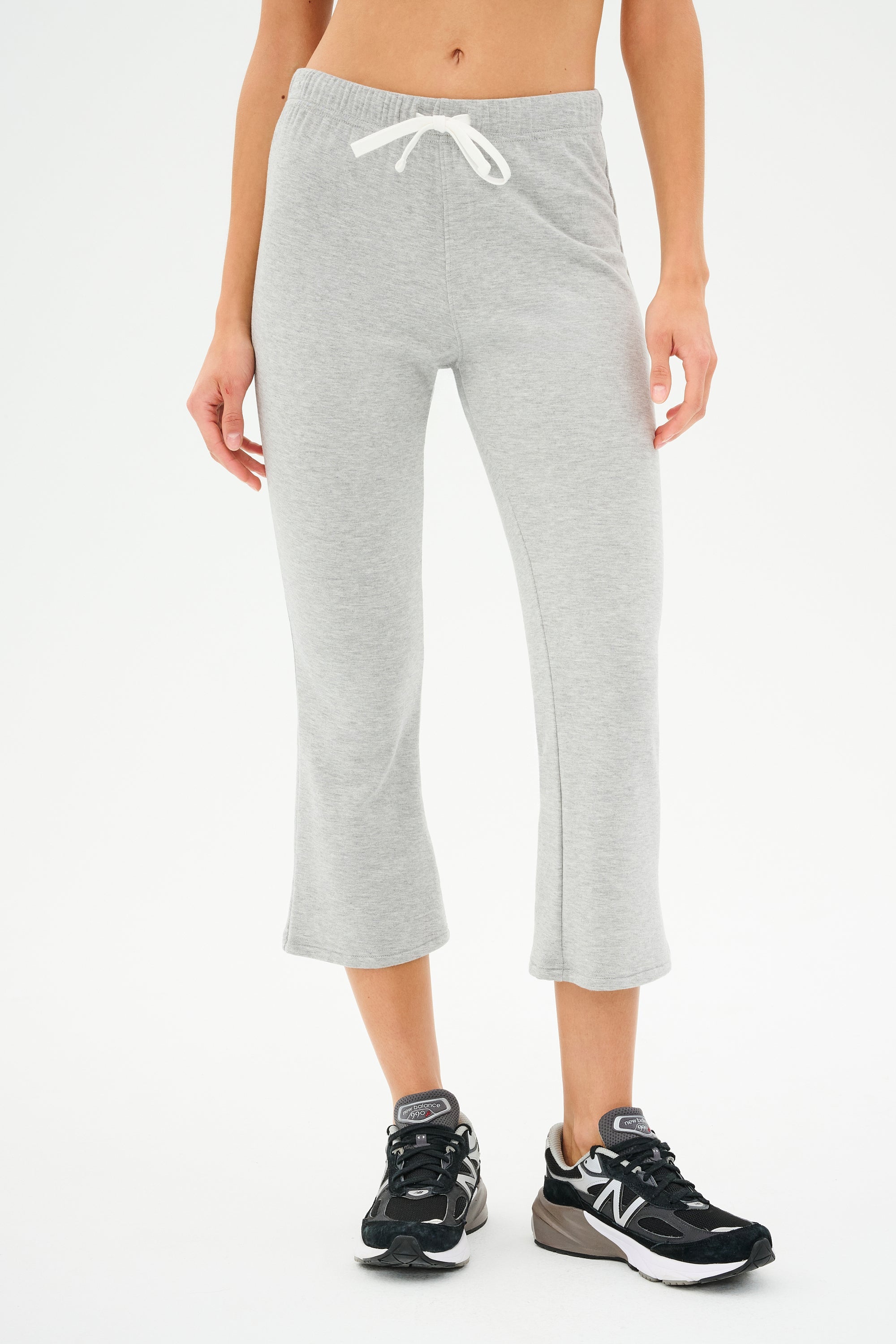 Brooks Fleece Cropped Flare