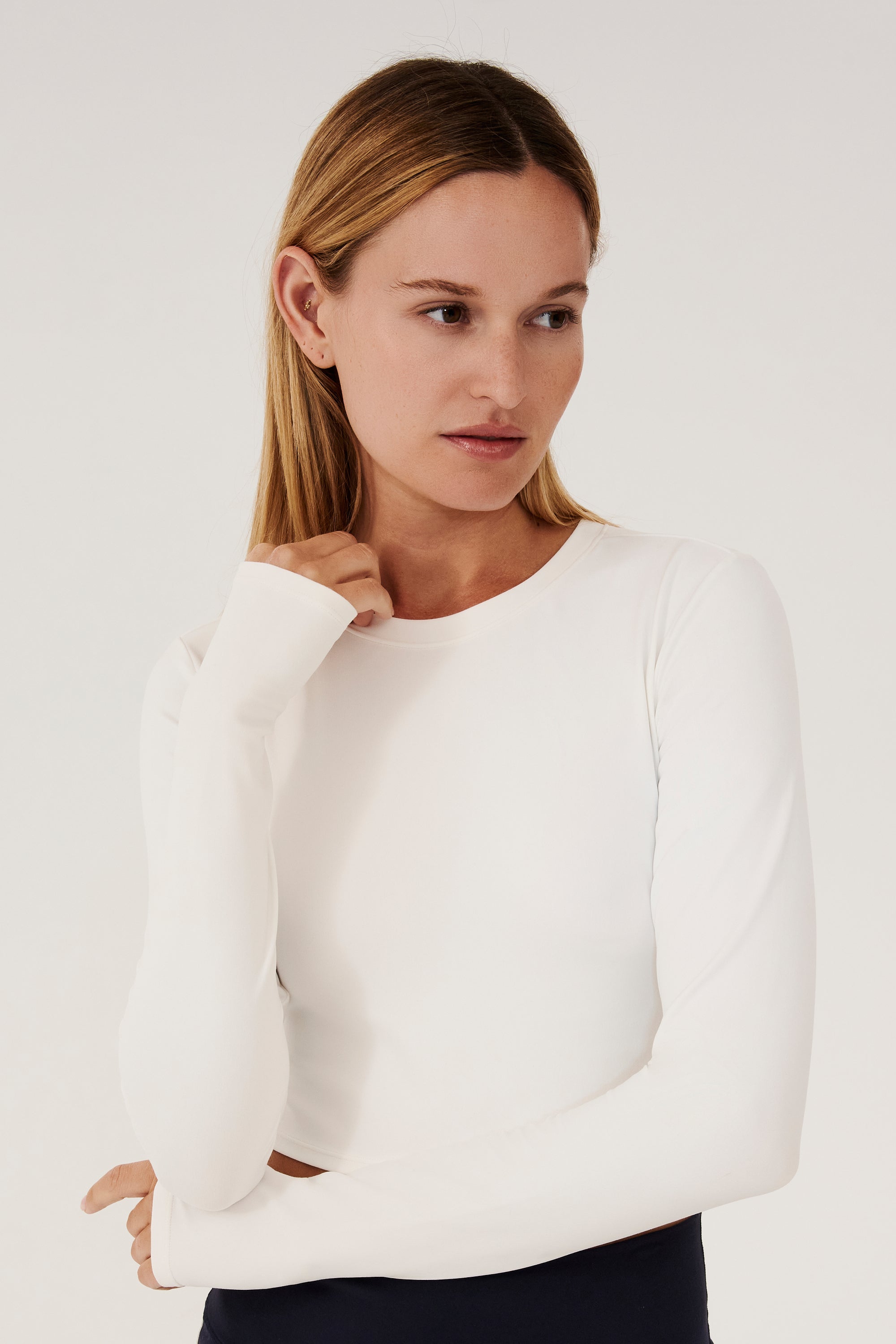 Airweight Long Sleeve Crop