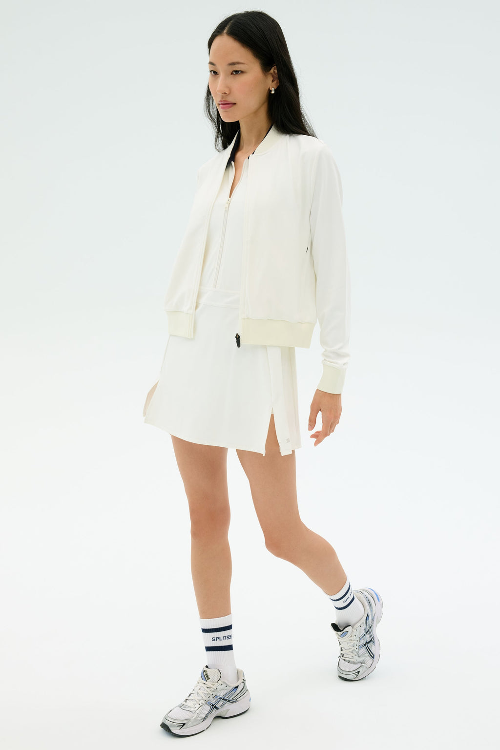 Airweight Bomber Jacket - White