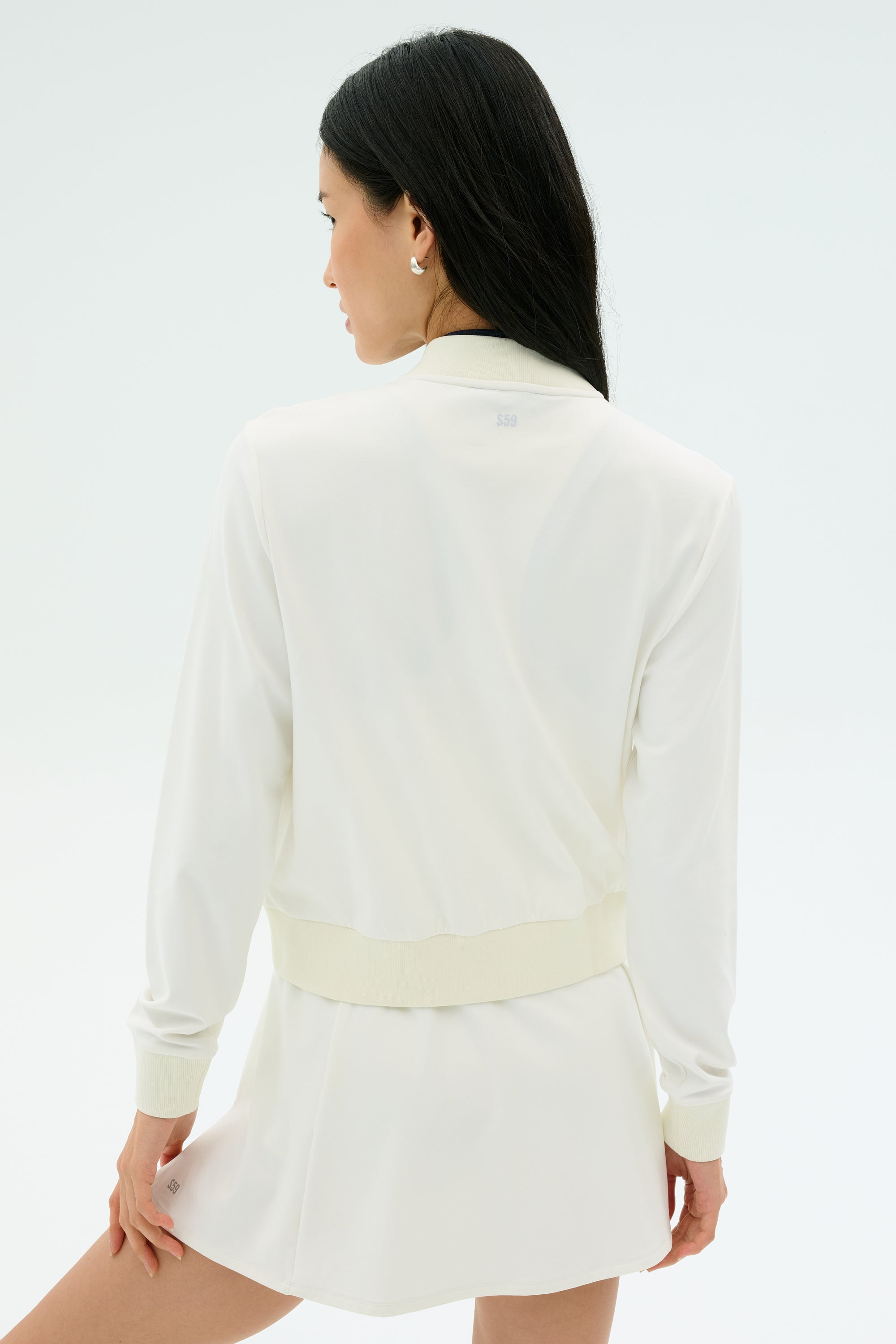 Airweight Bomber Jacket - White