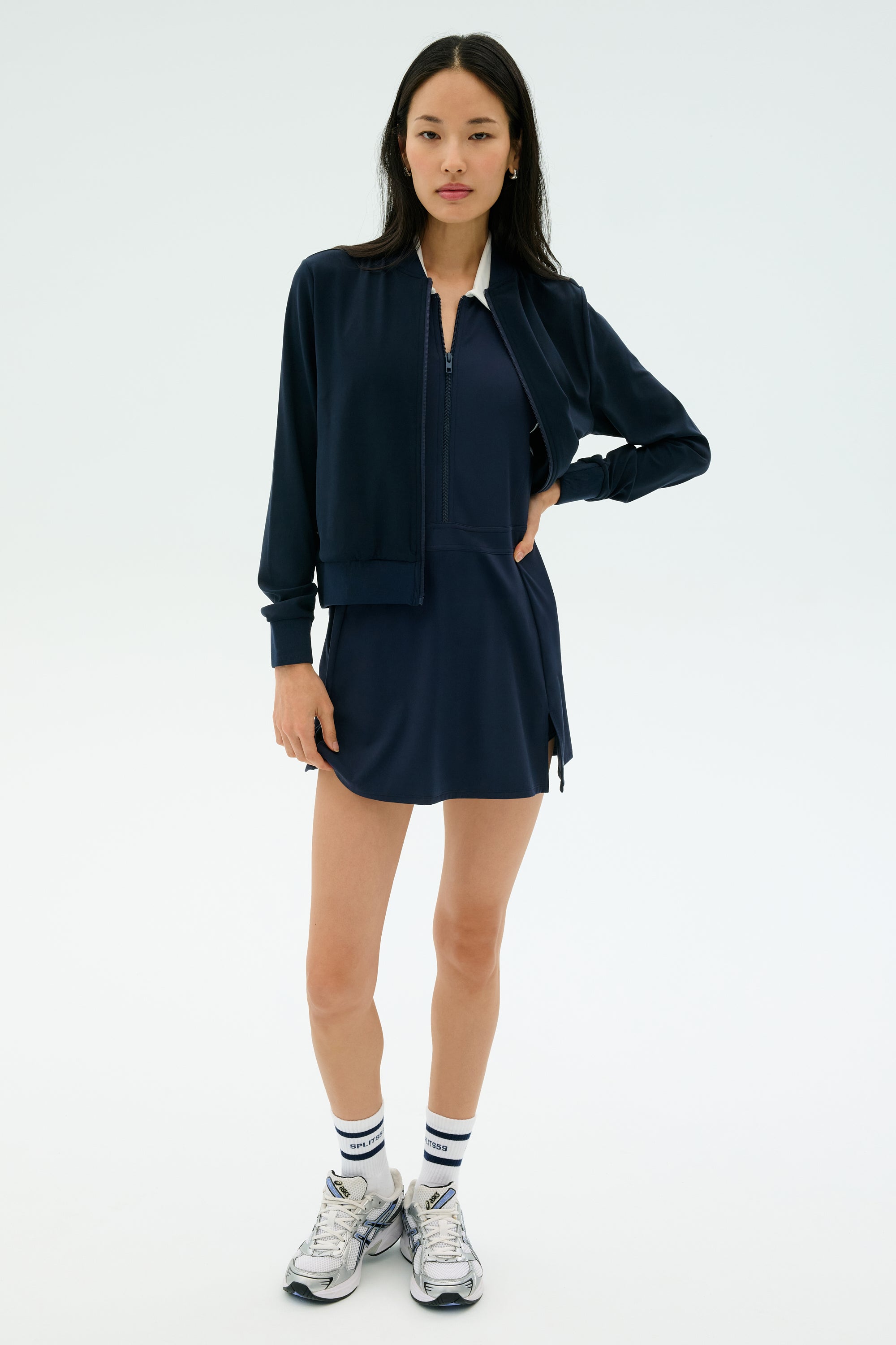 Airweight Bomber Jacket - Indigo