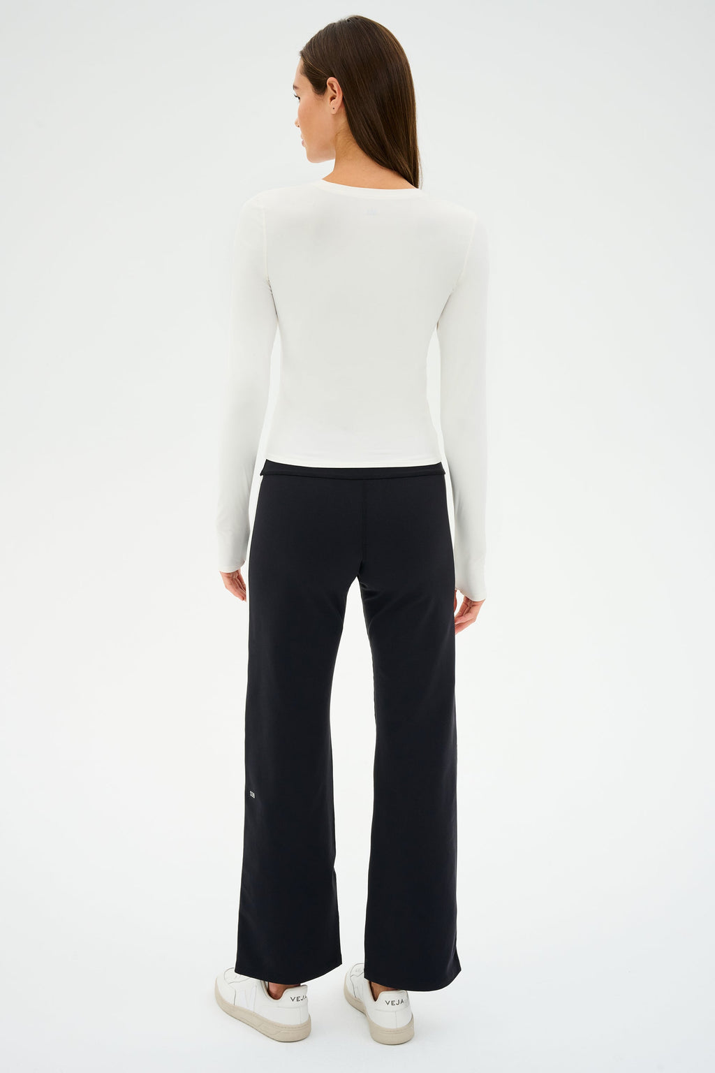 Harper Supplex Pant - Black/White