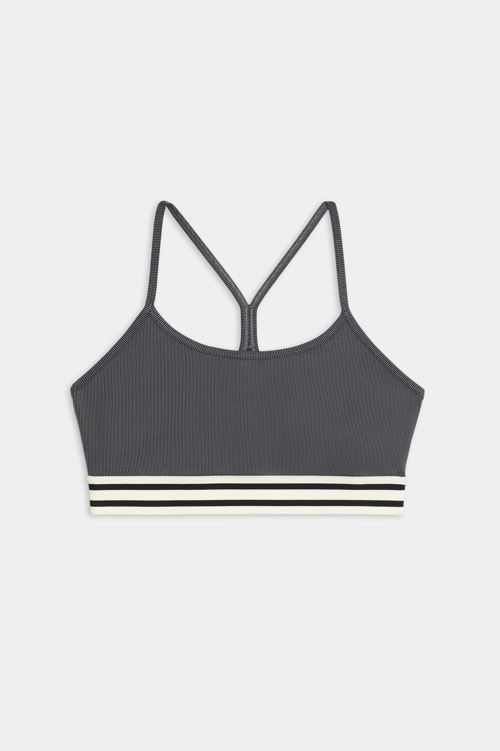 Cali Active Rib Bra - Heather Grey