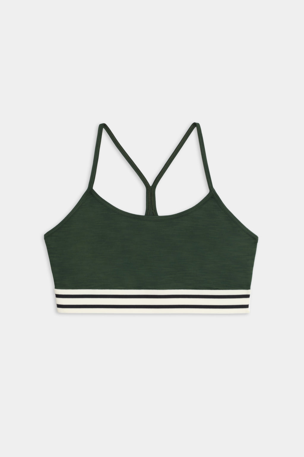 Cali Active Rib Bra - Heather Military